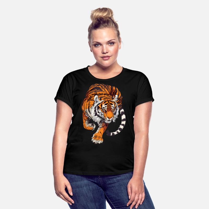 Tiger Design Wild Nature Forest Animals Theme