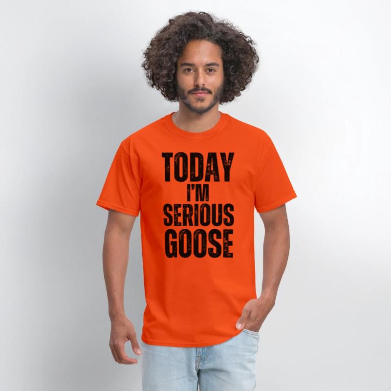 Today I'm A Serious Goose funny goose t-shirt