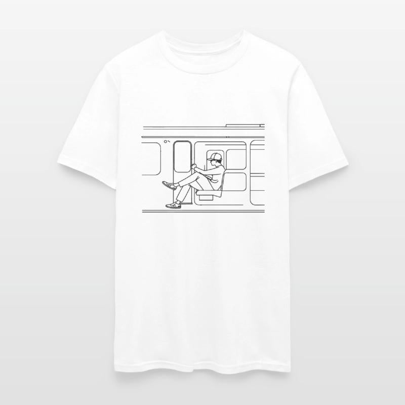 Train Lover Line Art