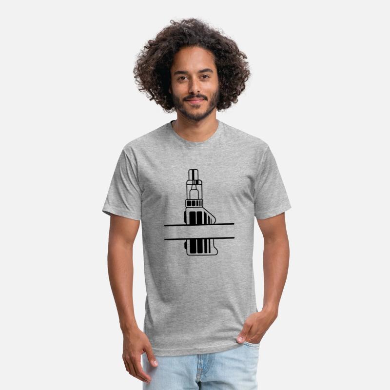 Transparent Vape Outline with Text Space