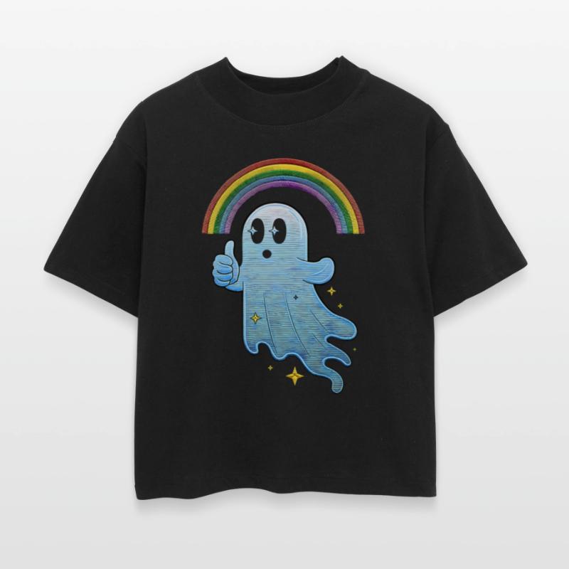Trippy Glitchy Ghost Design for DJS Ravers