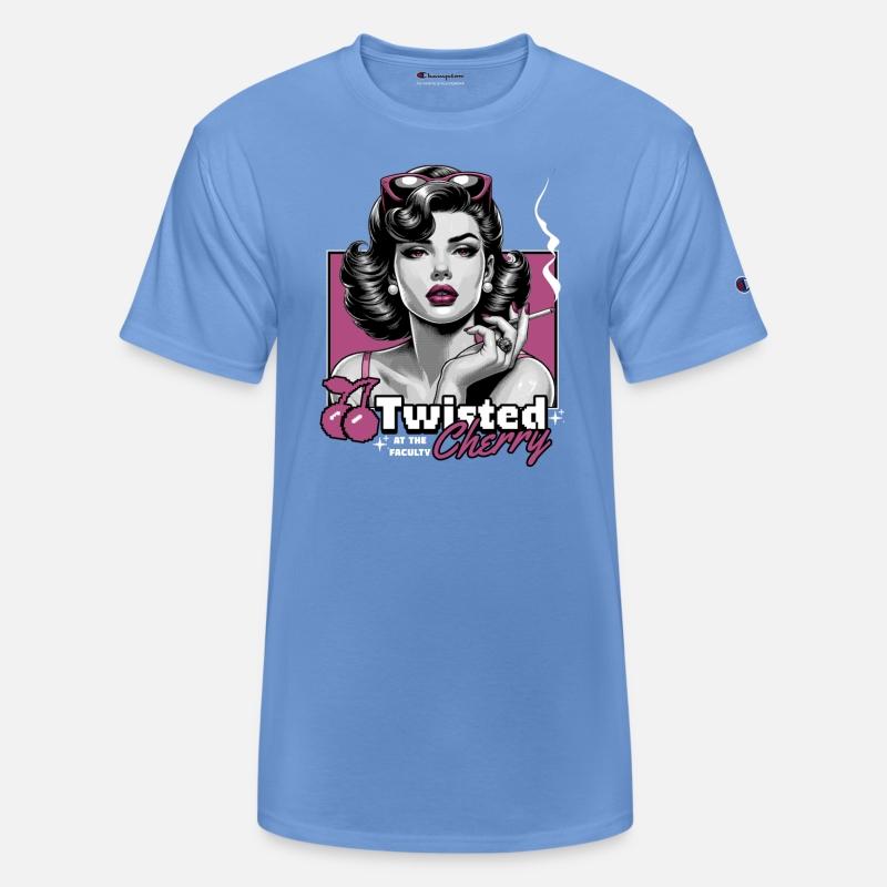 TWISTED CHERRY - Smoking Lady Purple remix (White)