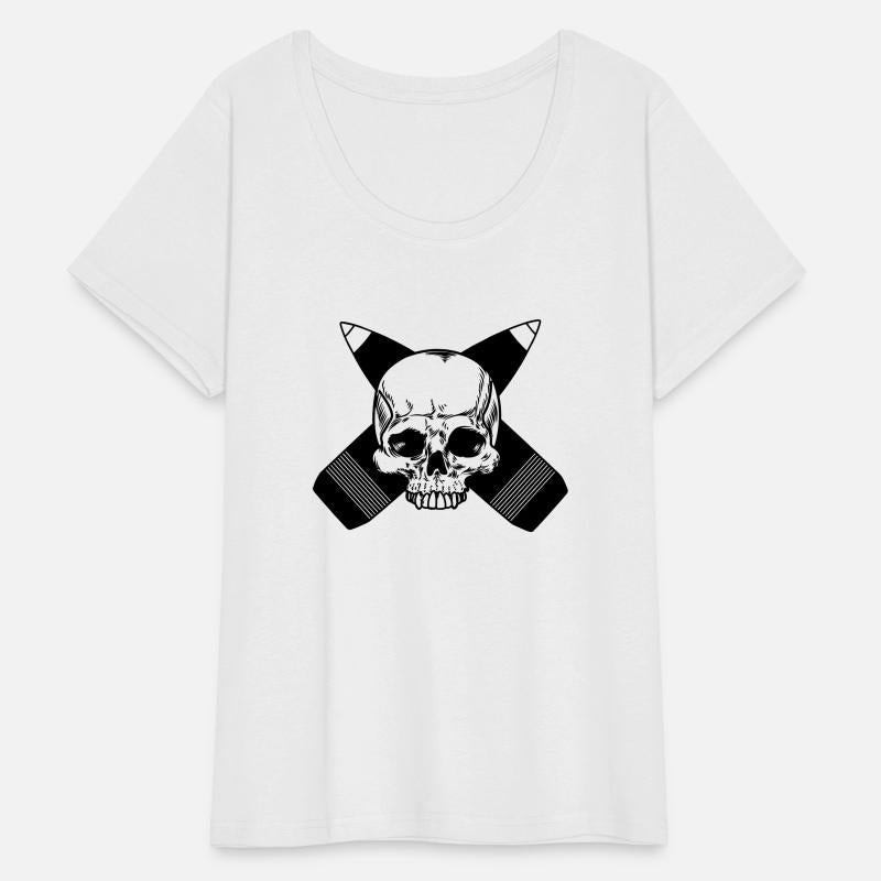 Two crossed grenades with skull or death's head