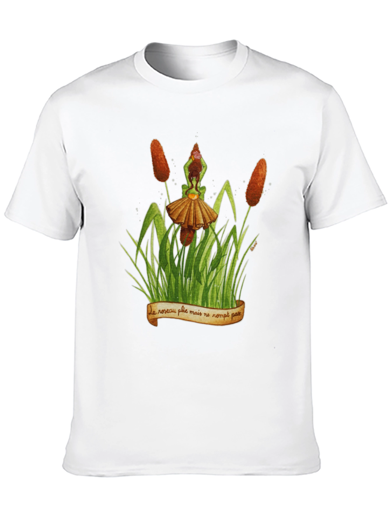 Natures Wisdom Black T-Shirt
