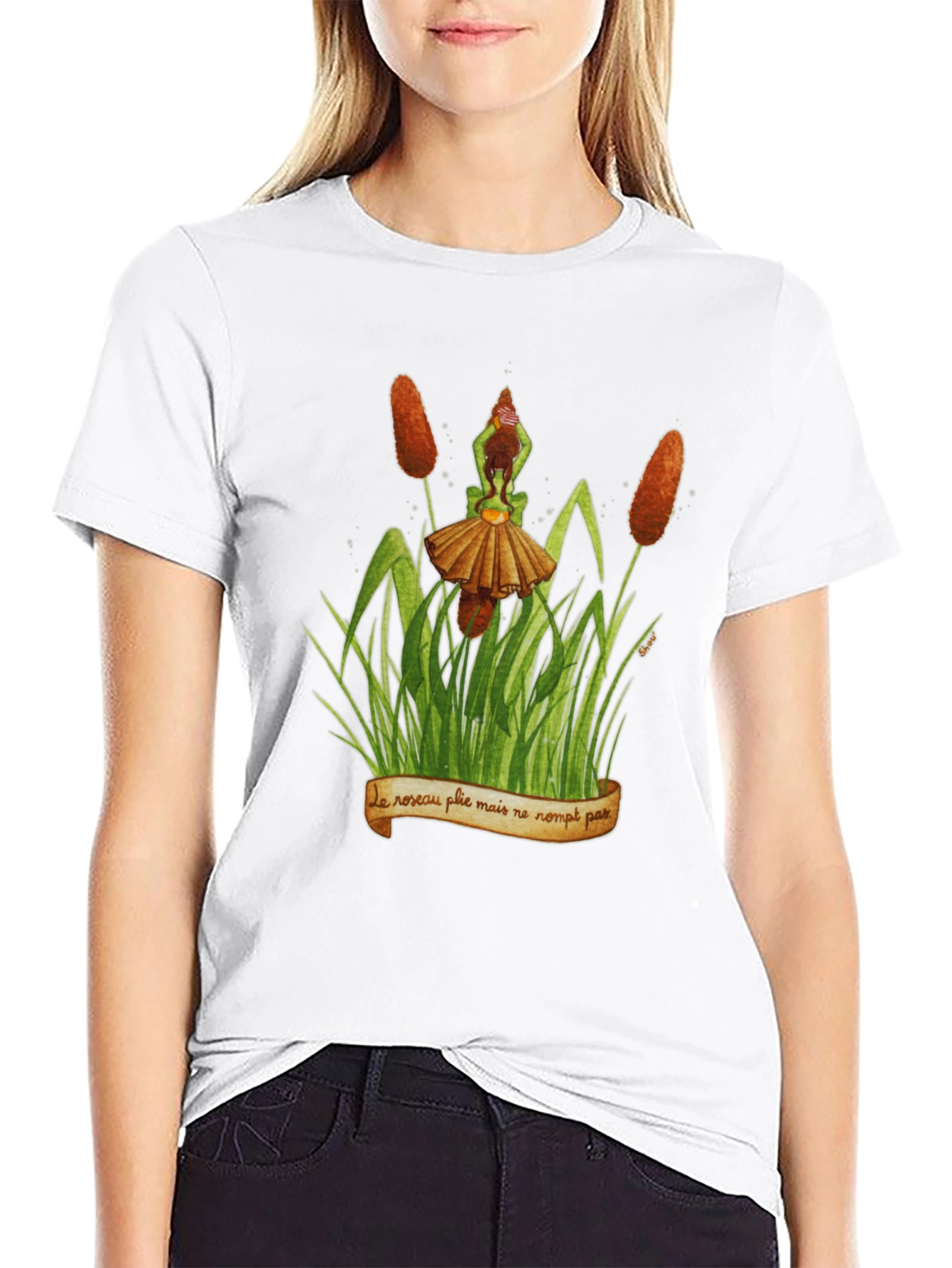 Natures Wisdom Black T-Shirt