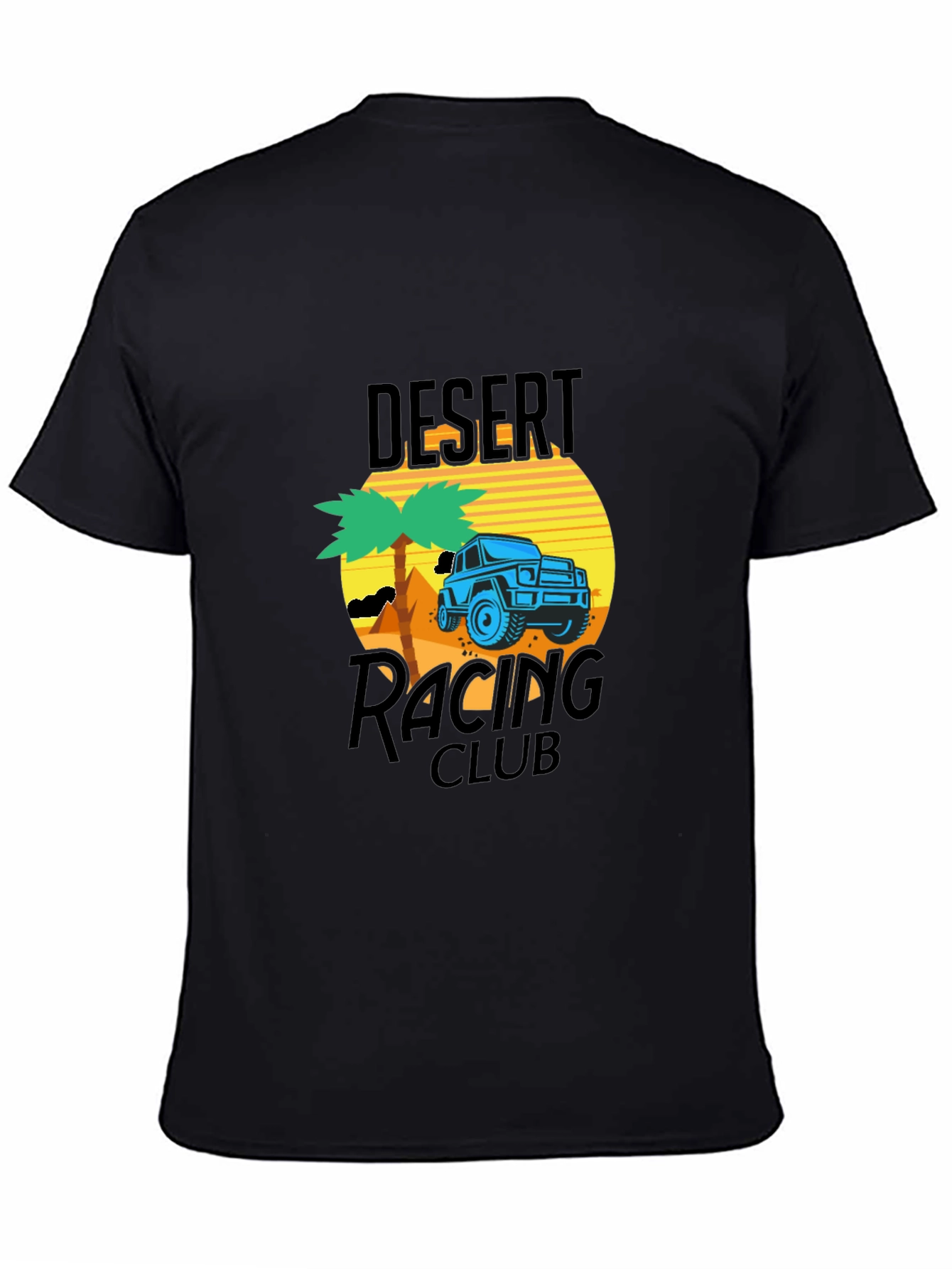 Desert Racing Club Graphic T-Shirt - Black