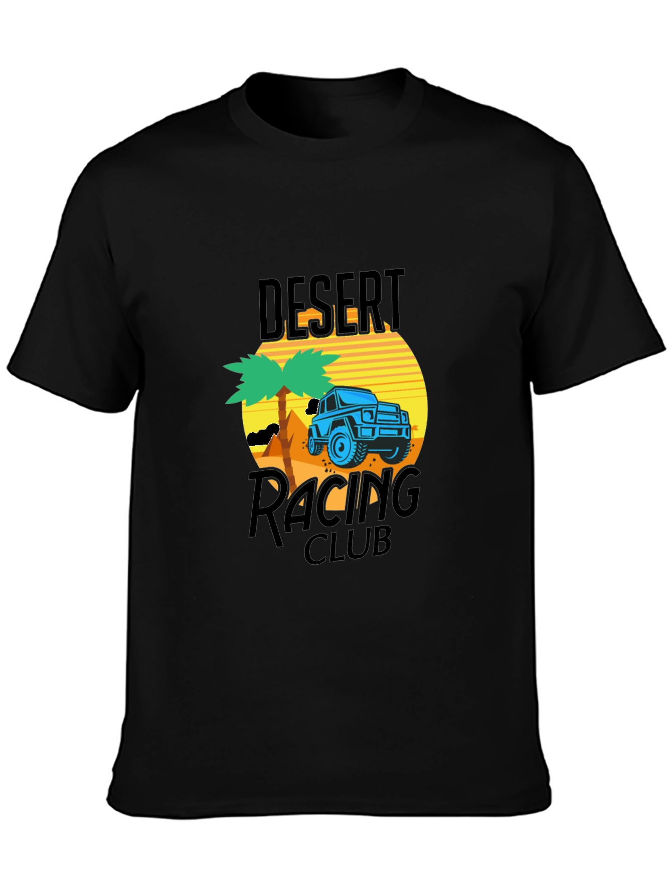 Desert Racing Club Graphic T-Shirt - Black