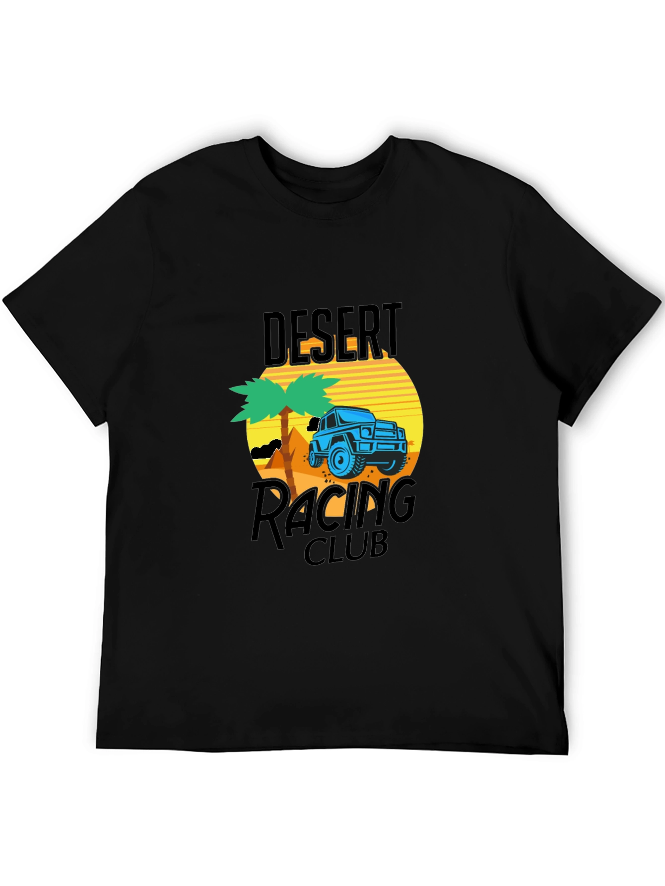 Desert Racing Club Graphic T-Shirt - Black