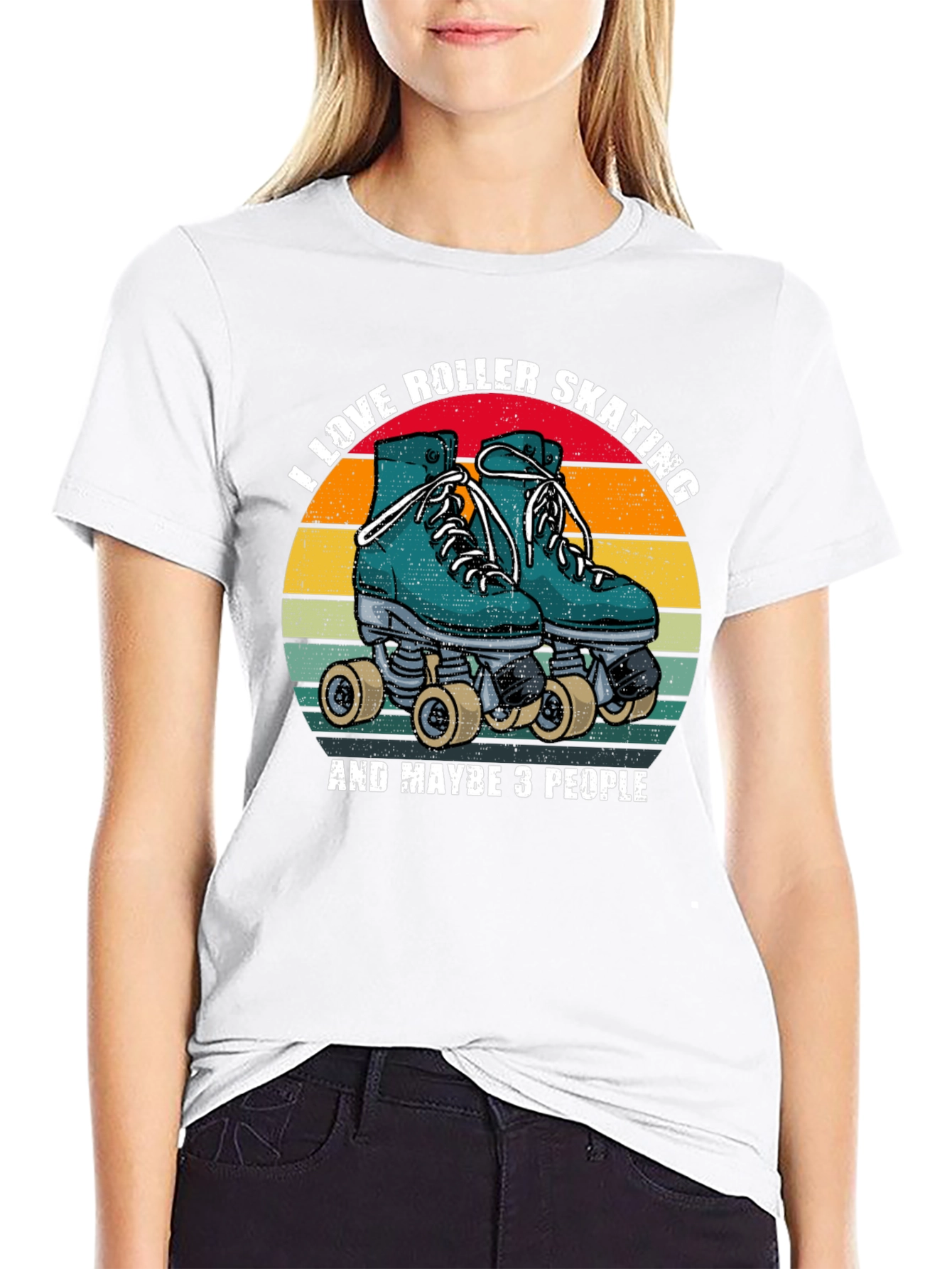 I Love Roller Skating T-Shirt