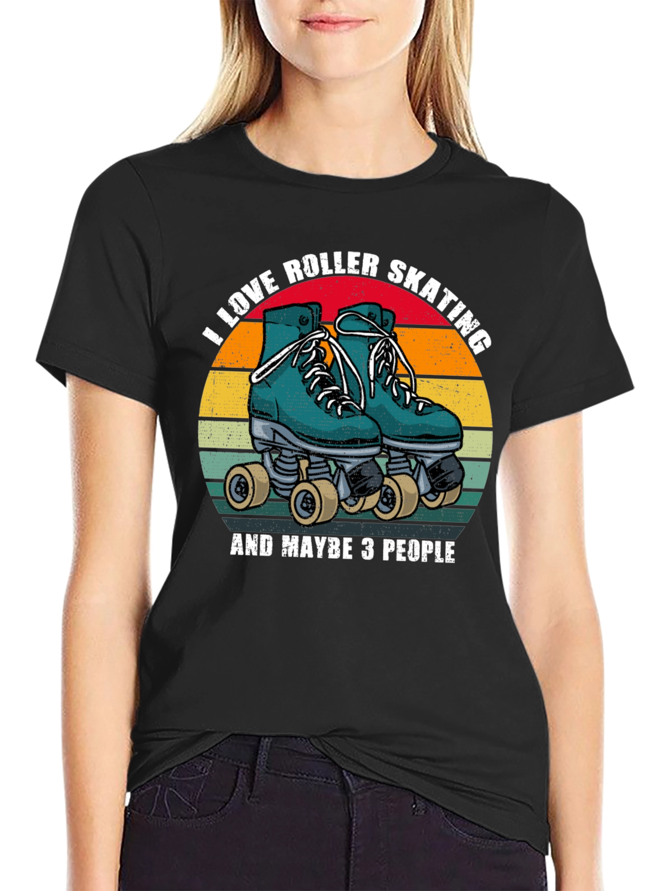 I Love Roller Skating T-Shirt