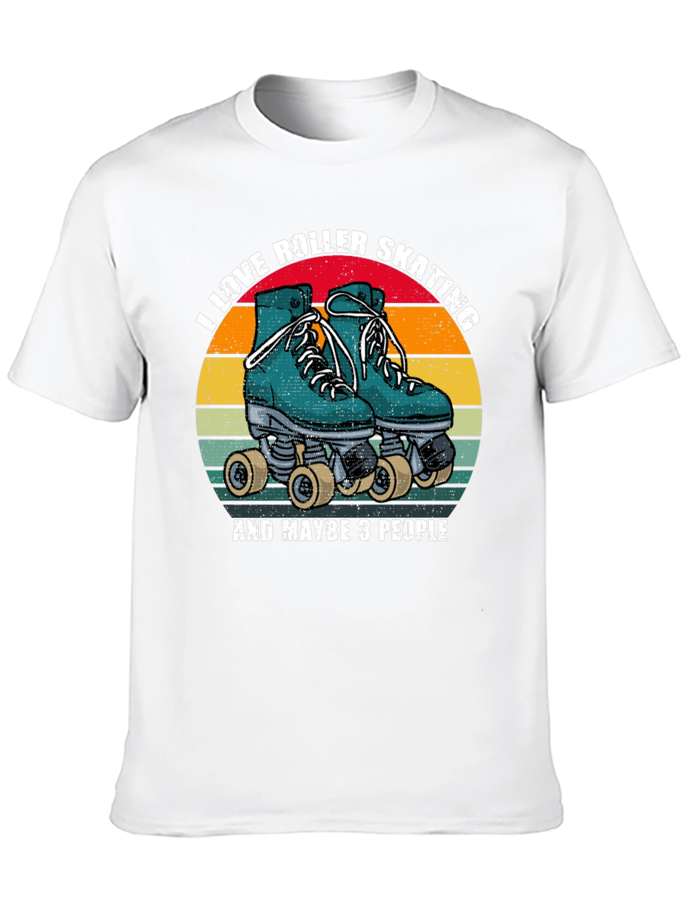 I Love Roller Skating T-Shirt