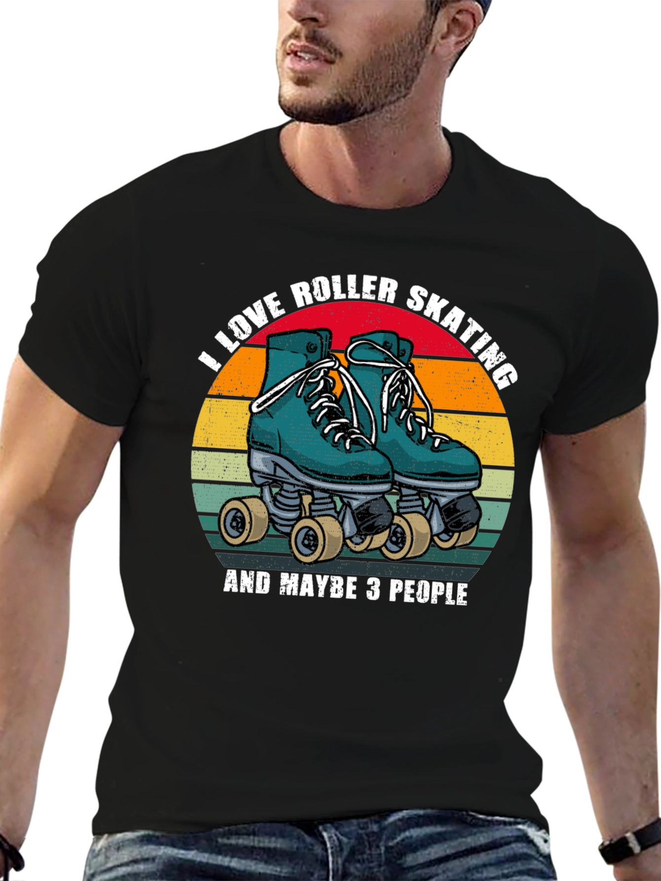 I Love Roller Skating T-Shirt