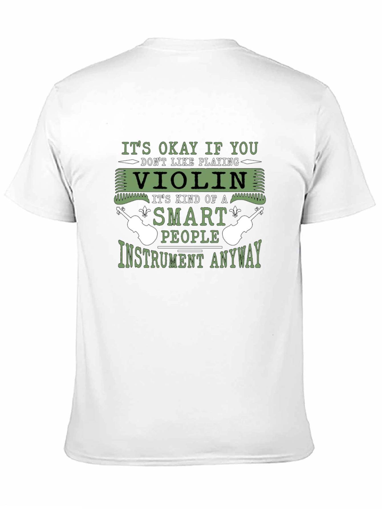 Violin Smart People Instrument T-Shirt