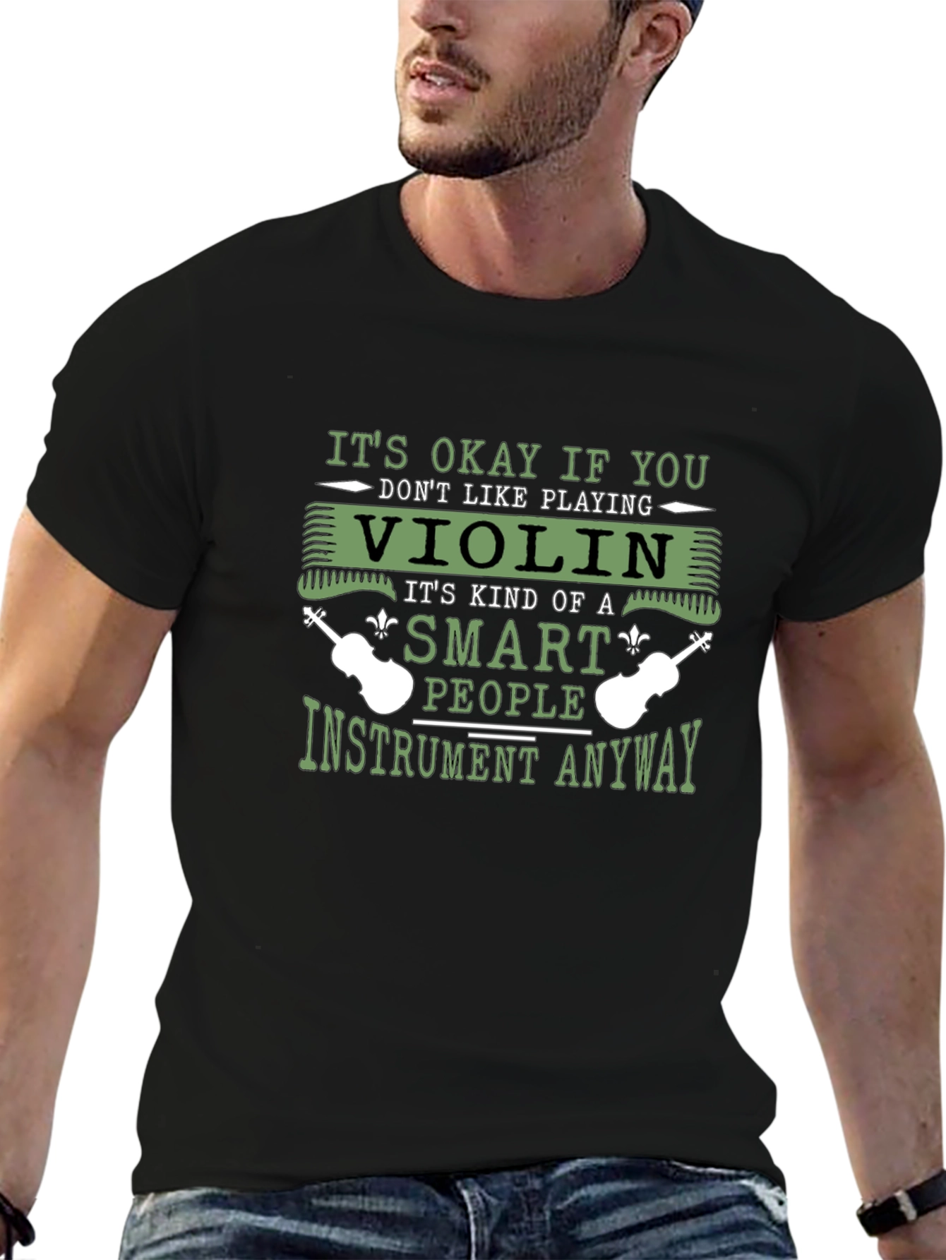 Violin Smart People Instrument T-Shirt