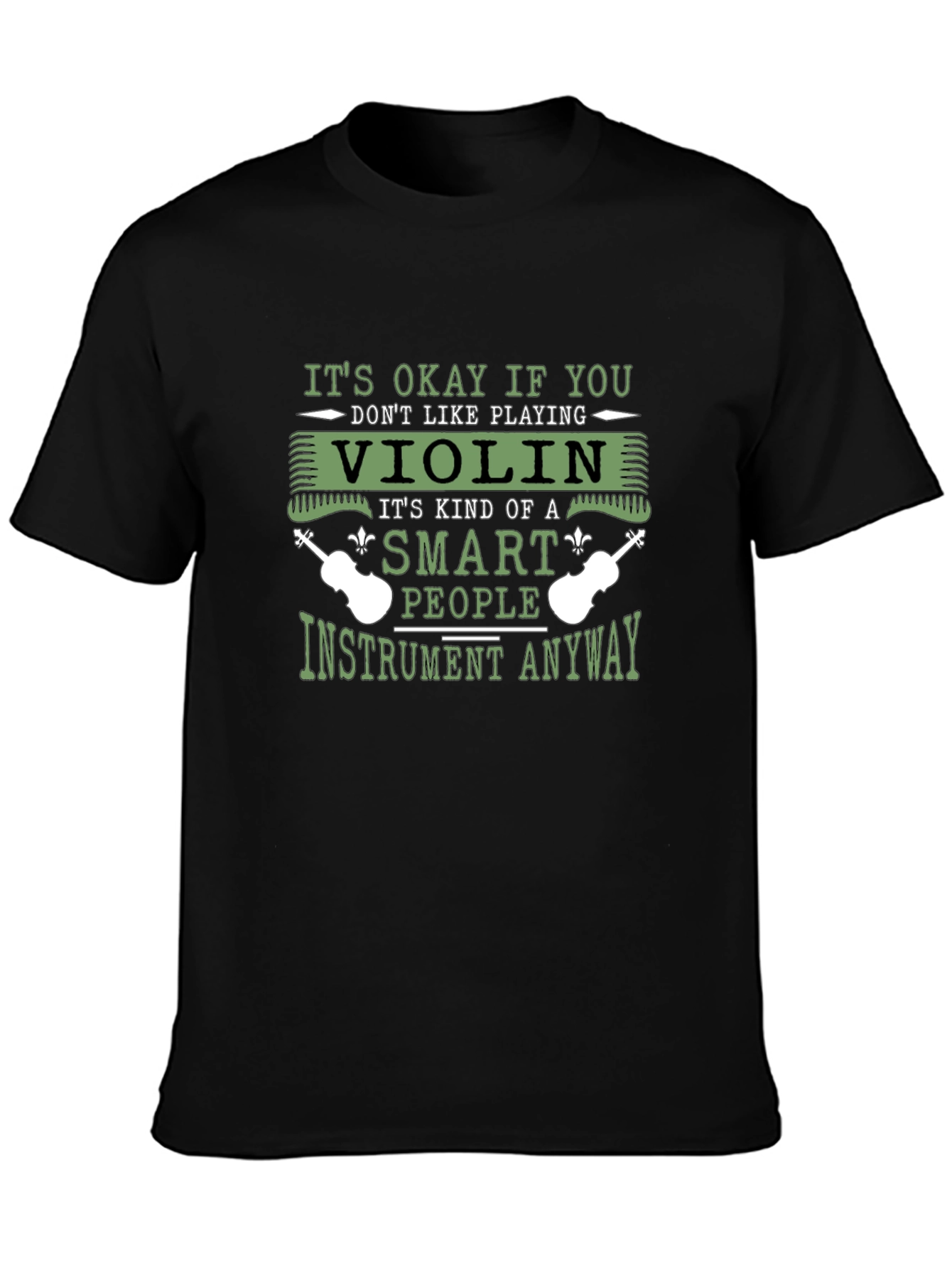 Violin Smart People Instrument T-Shirt
