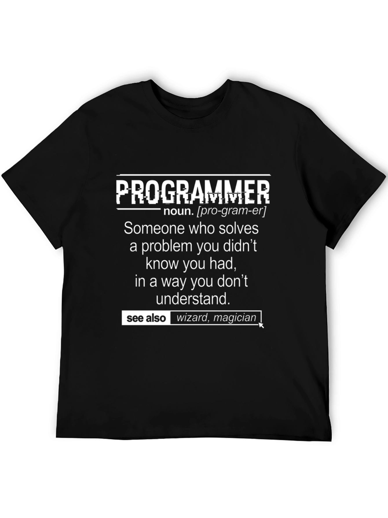 Programmer Definition Graphic T-Shirt