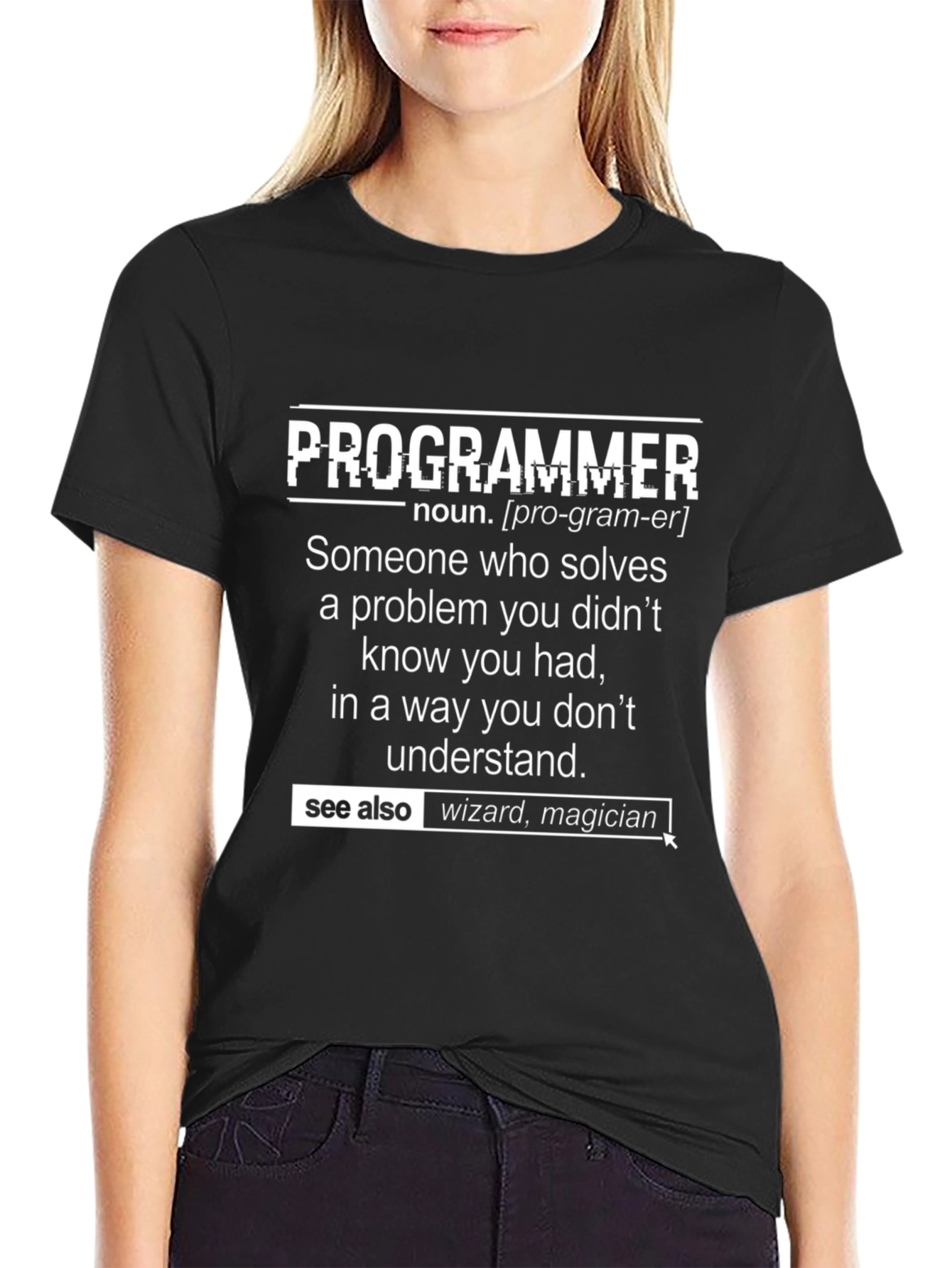 Programmer Definition Graphic T-Shirt