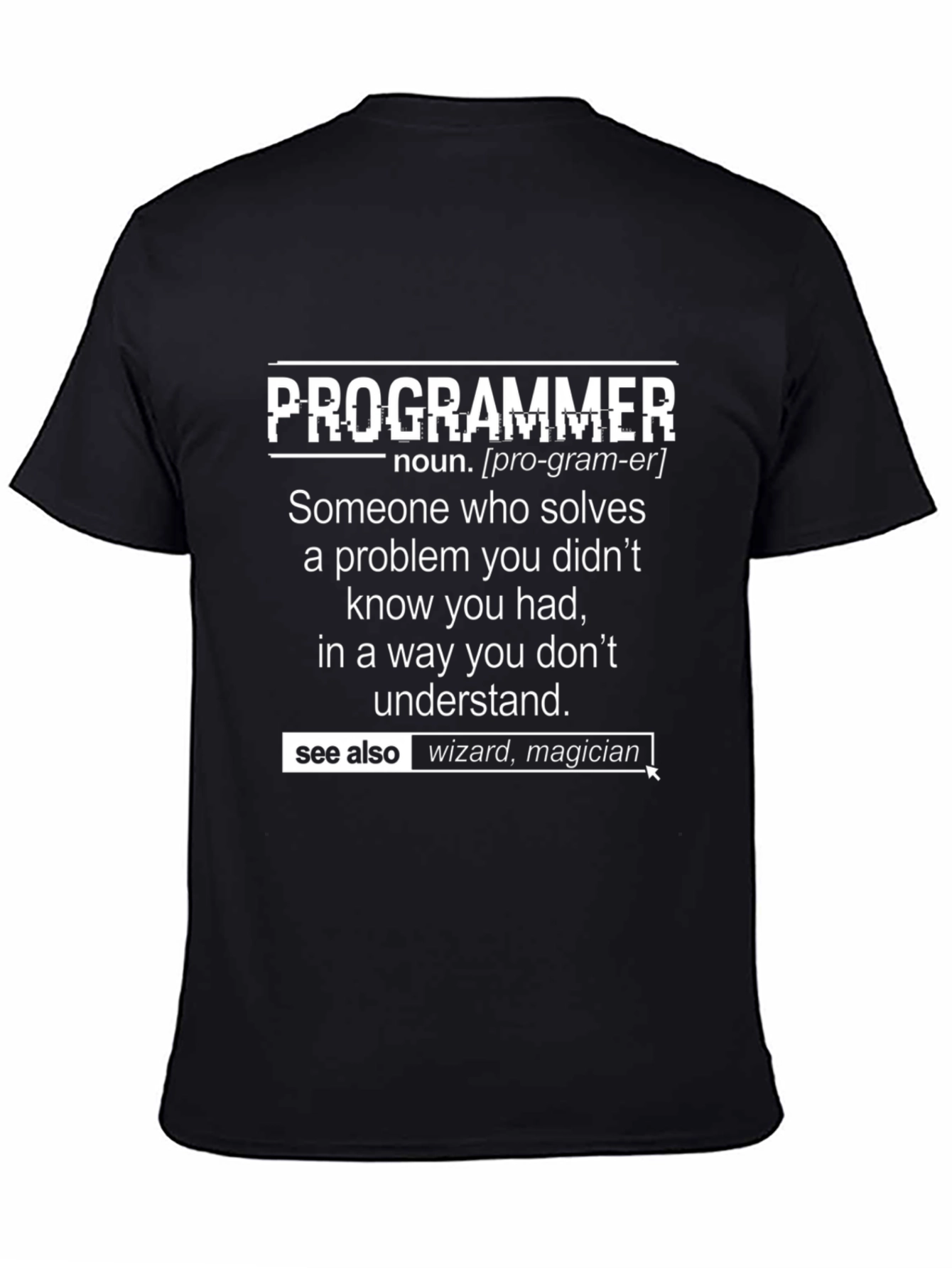 Programmer Definition Graphic T-Shirt
