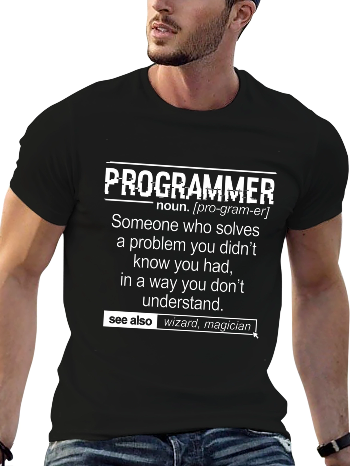 Programmer Definition Graphic T-Shirt