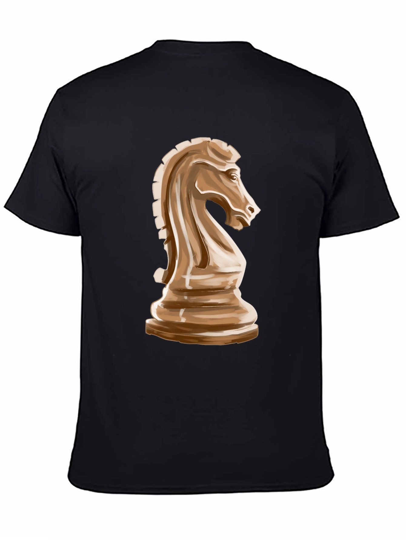 Chess Knight Graphic Tee - Stylish Casual Wear