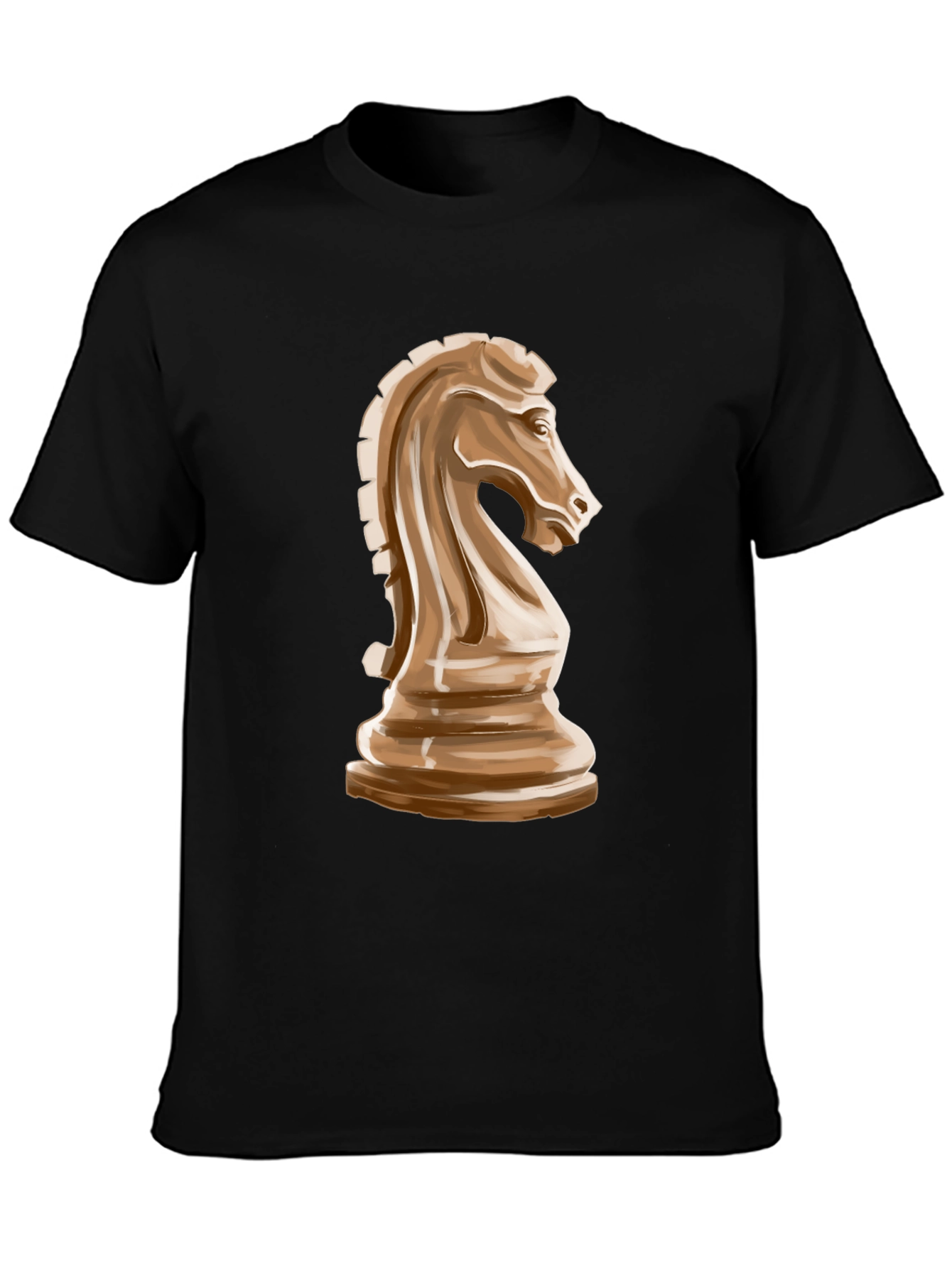 Chess Knight Graphic Tee - Stylish Casual Wear