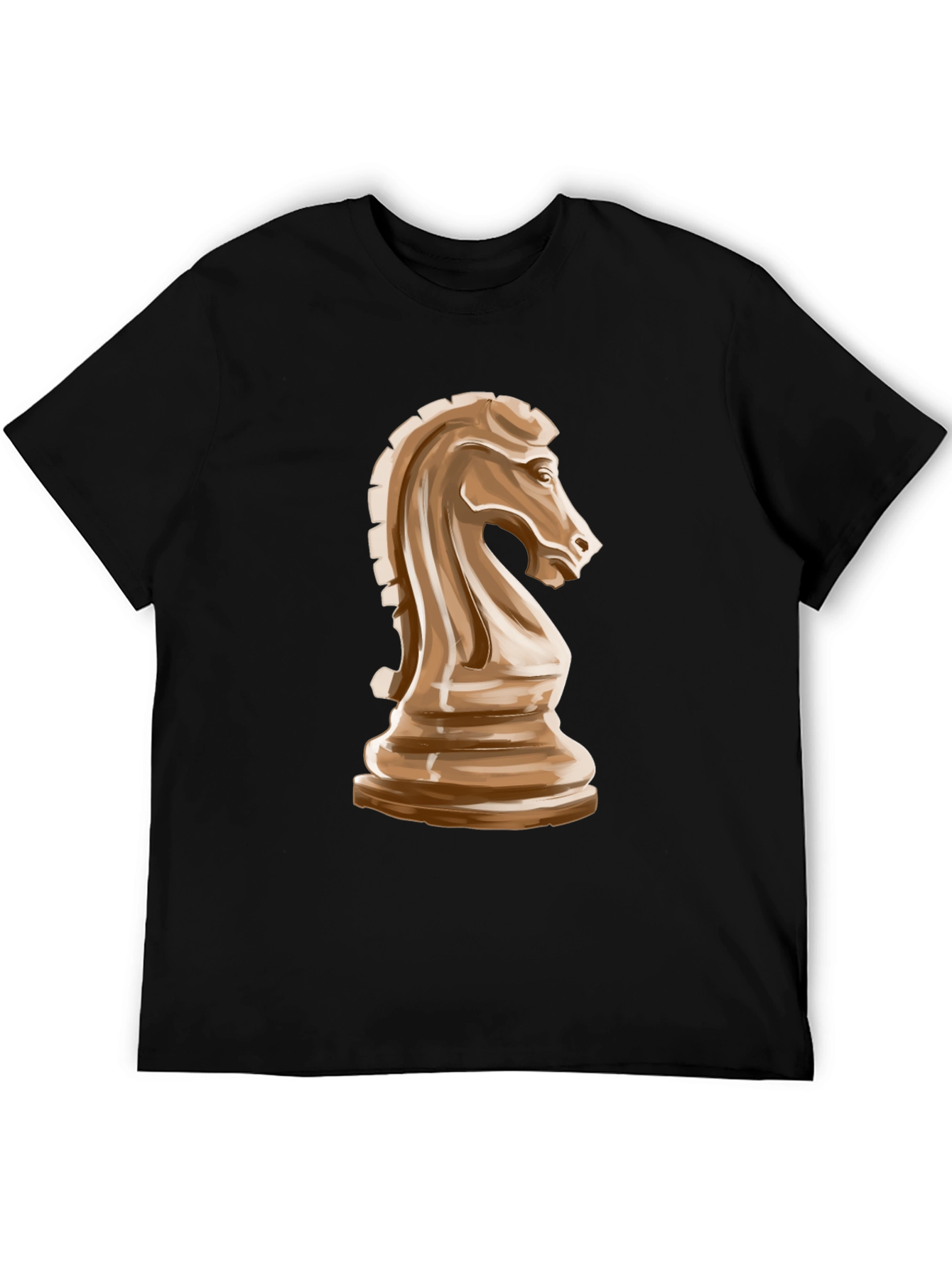 Chess Knight Graphic Tee - Stylish Casual Wear