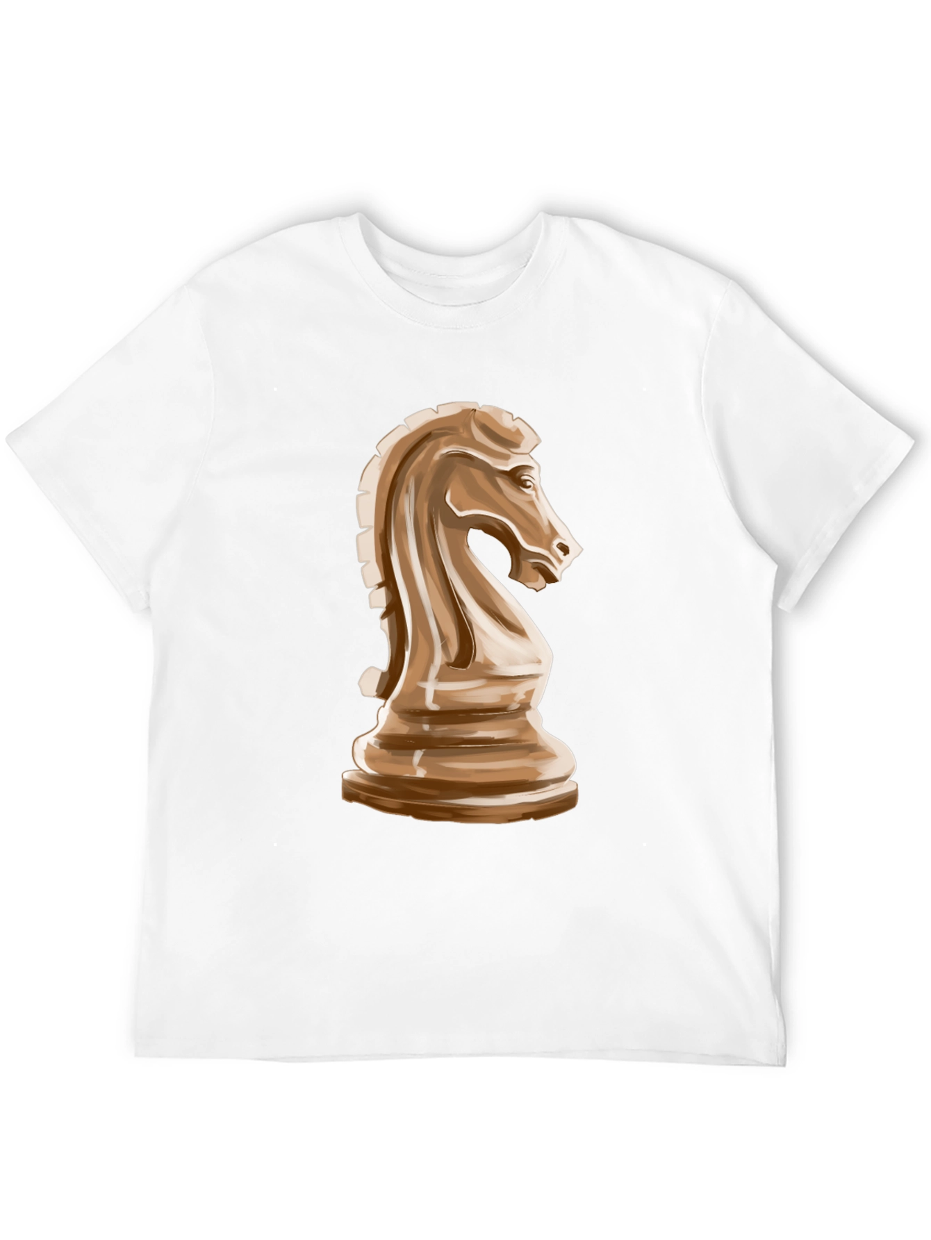 Chess Knight Graphic Tee - Stylish Casual Wear