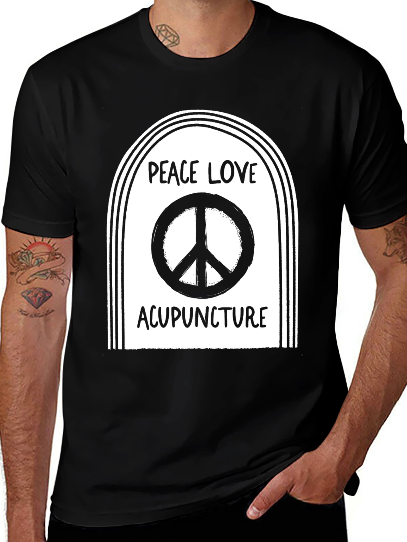 Peace Love Acupuncture T-Shirt