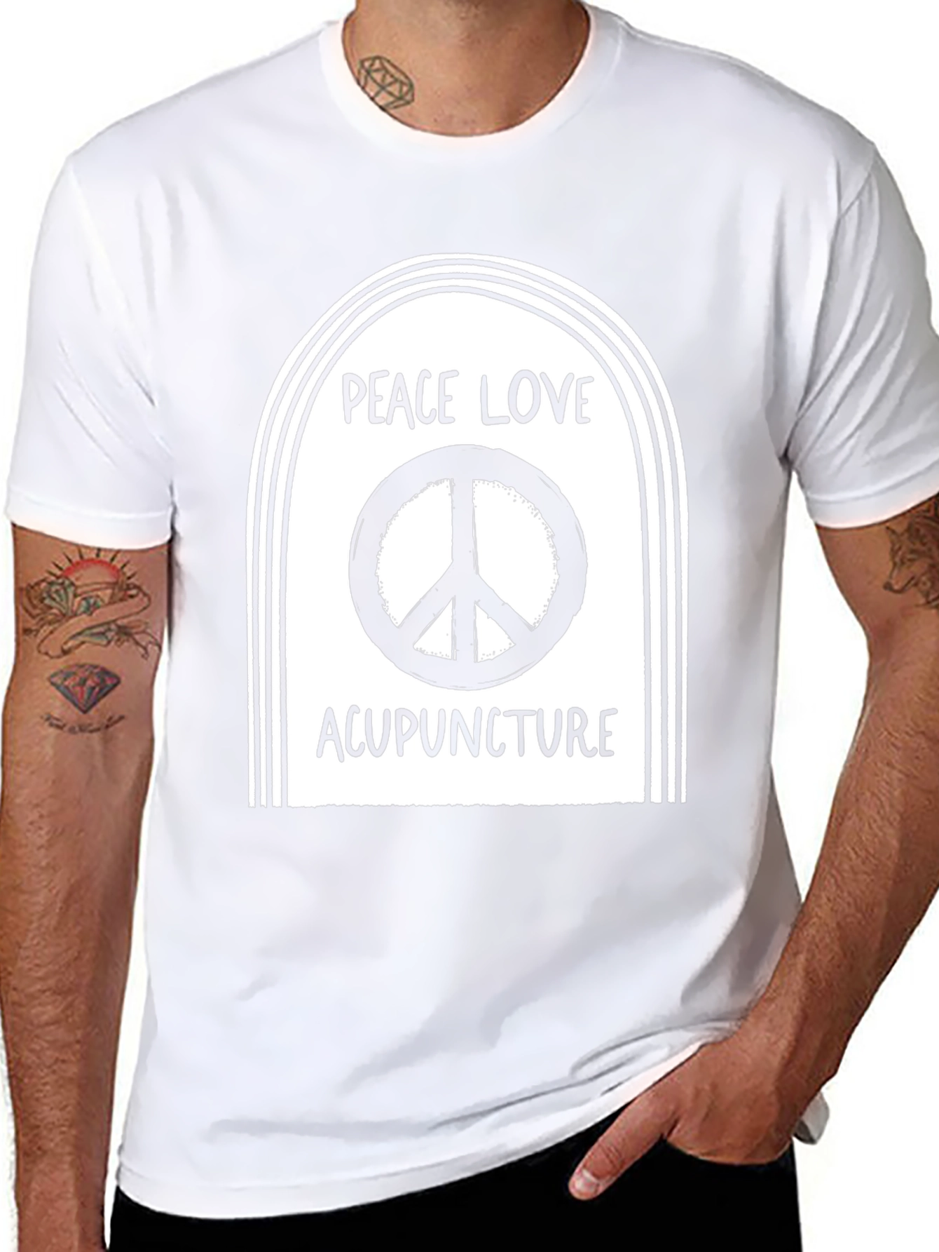Peace Love Acupuncture T-Shirt