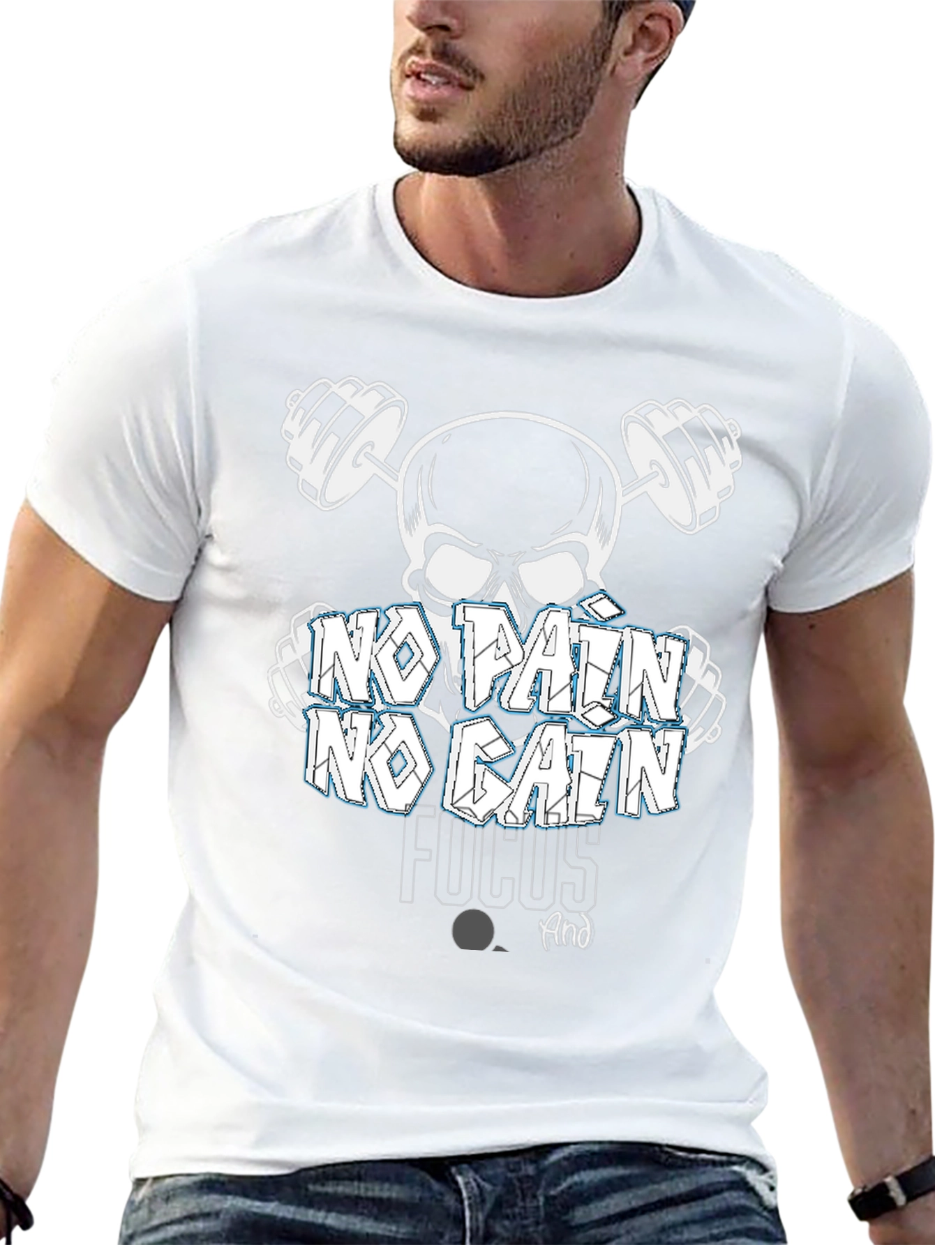 No Pain No Gain Black T-Shirt