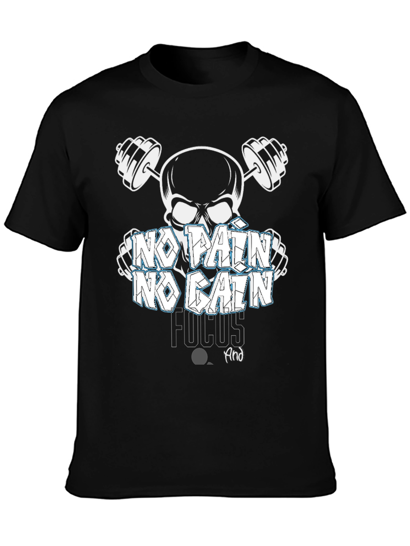 No Pain No Gain Black T-Shirt