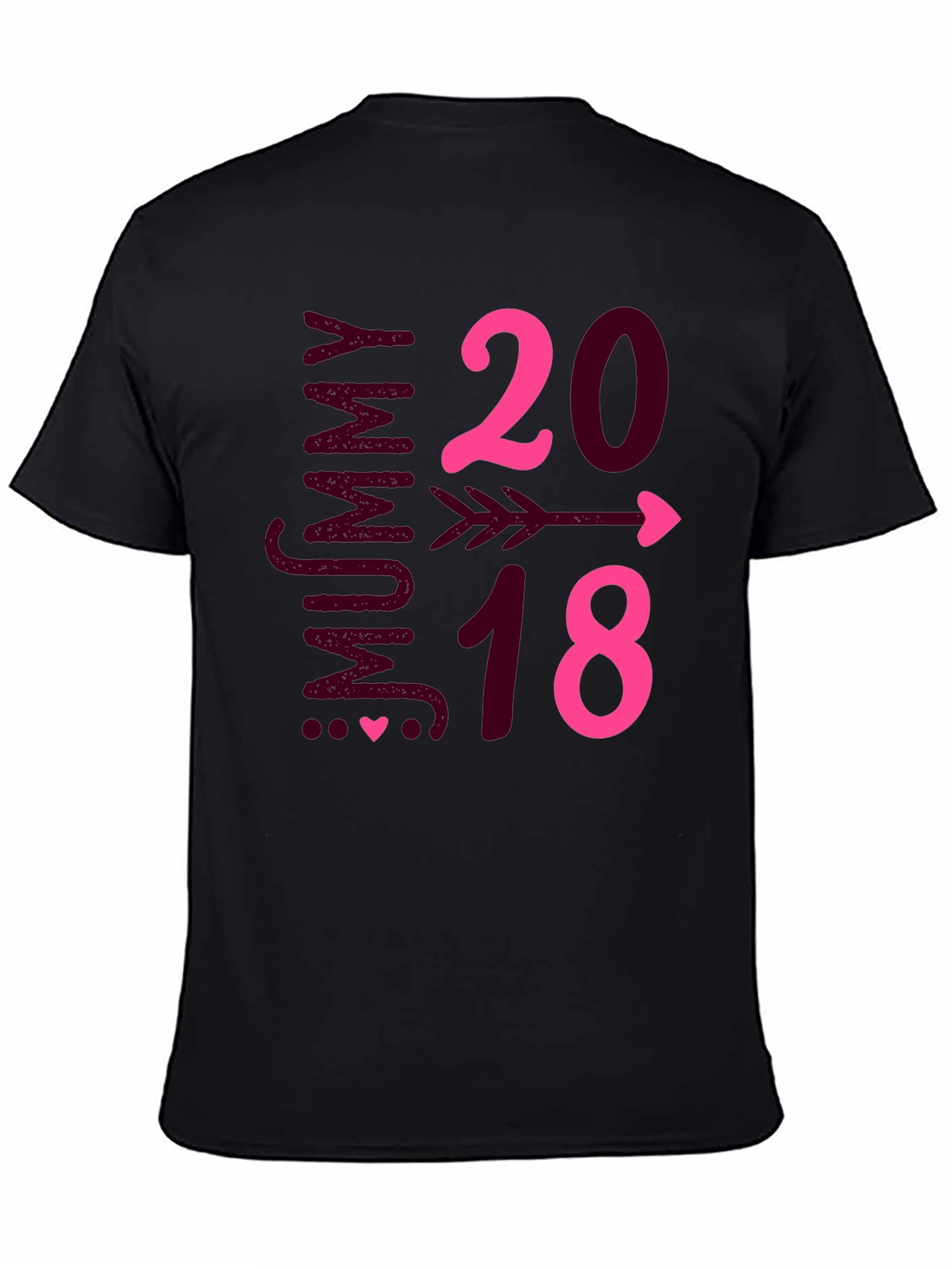Mummy to Be 2018 Arrow Heart T-Shirt