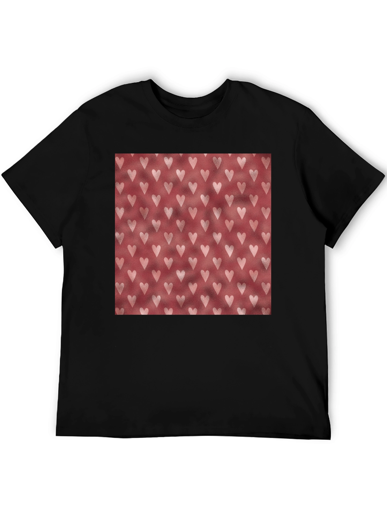 Heart Patterned T-Shirt