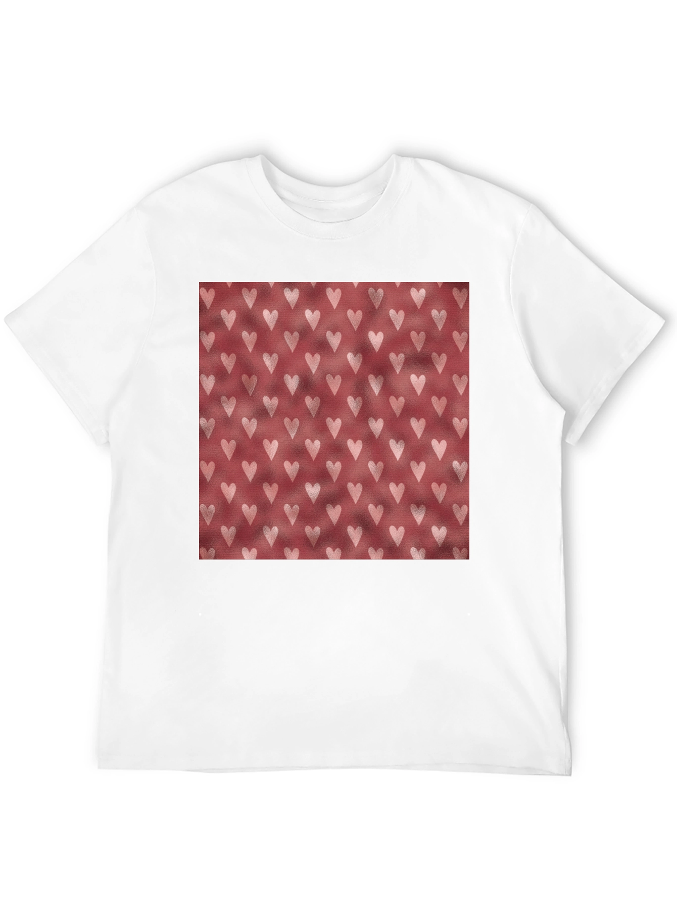 Heart Patterned T-Shirt