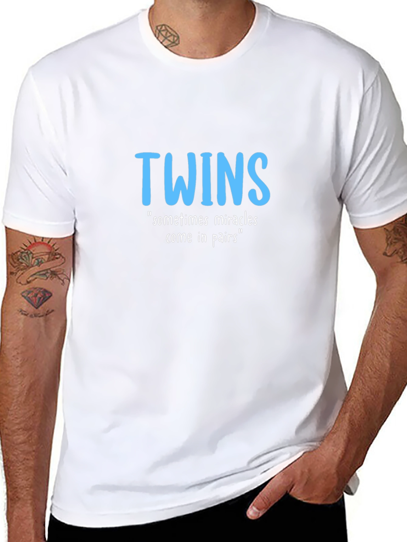 Twins Miracle T-Shirt: Cute & Comfy!