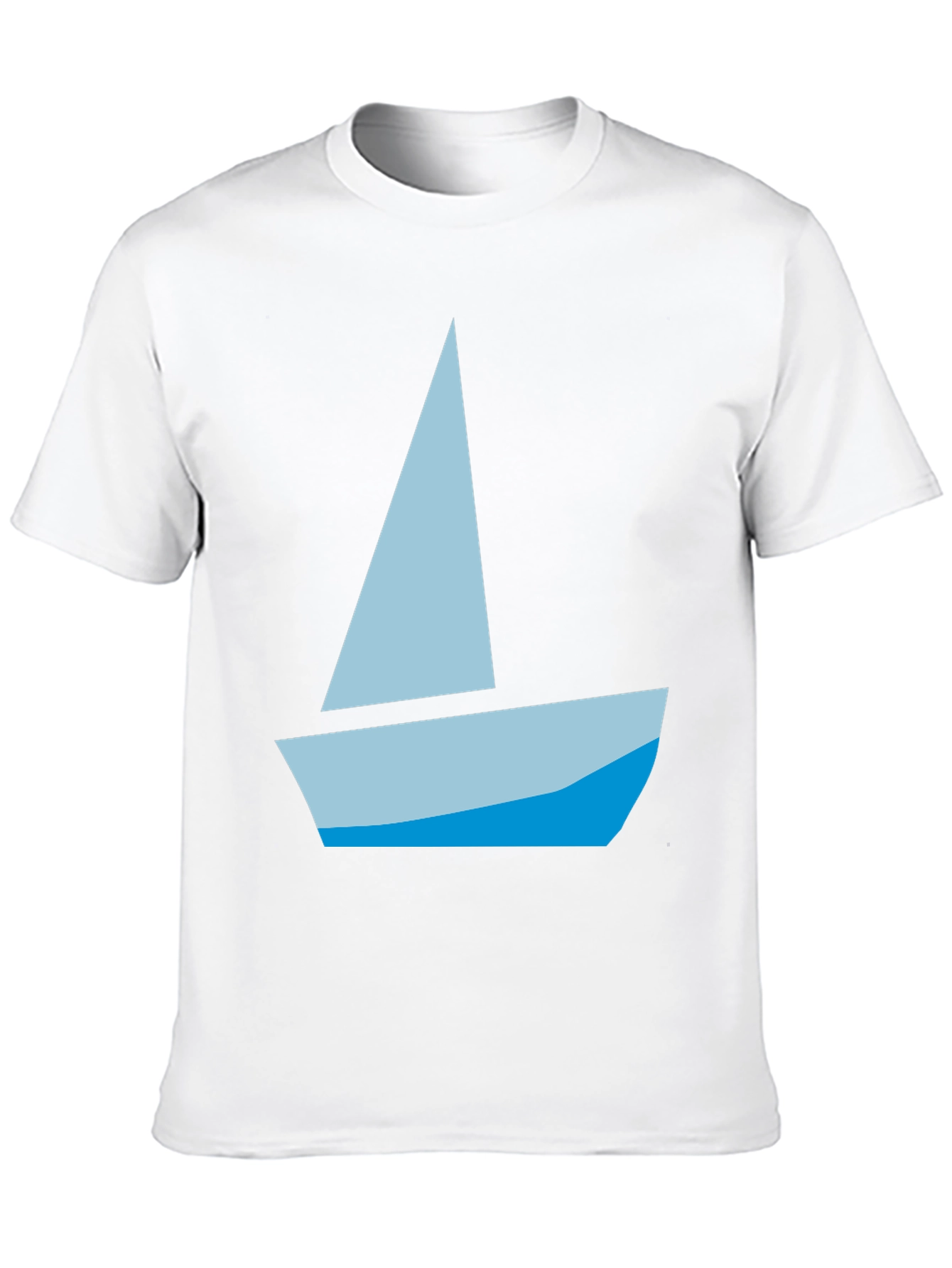 Sailboat Graphic Tee - Casual Comfort