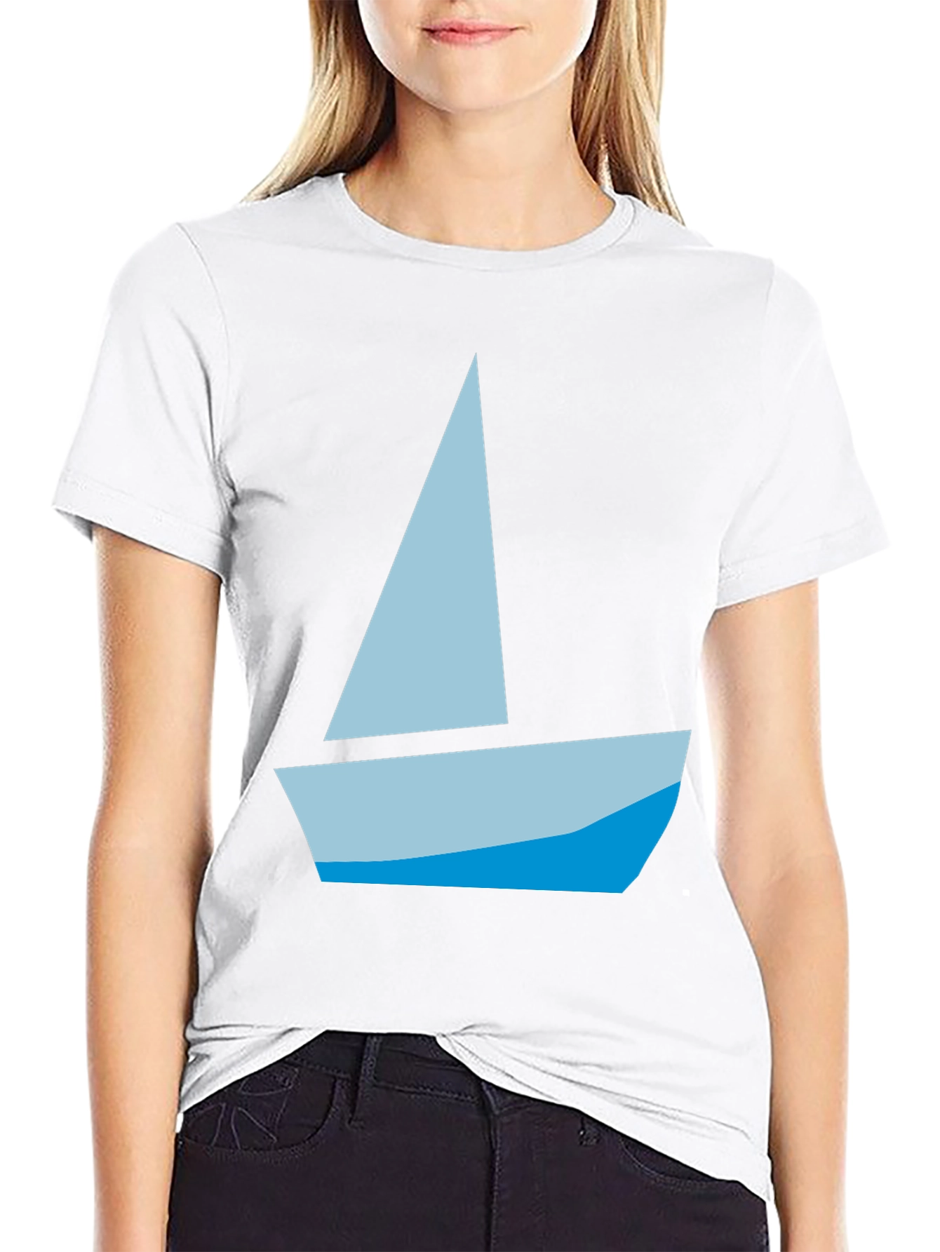 Sailboat Graphic Tee - Casual Comfort