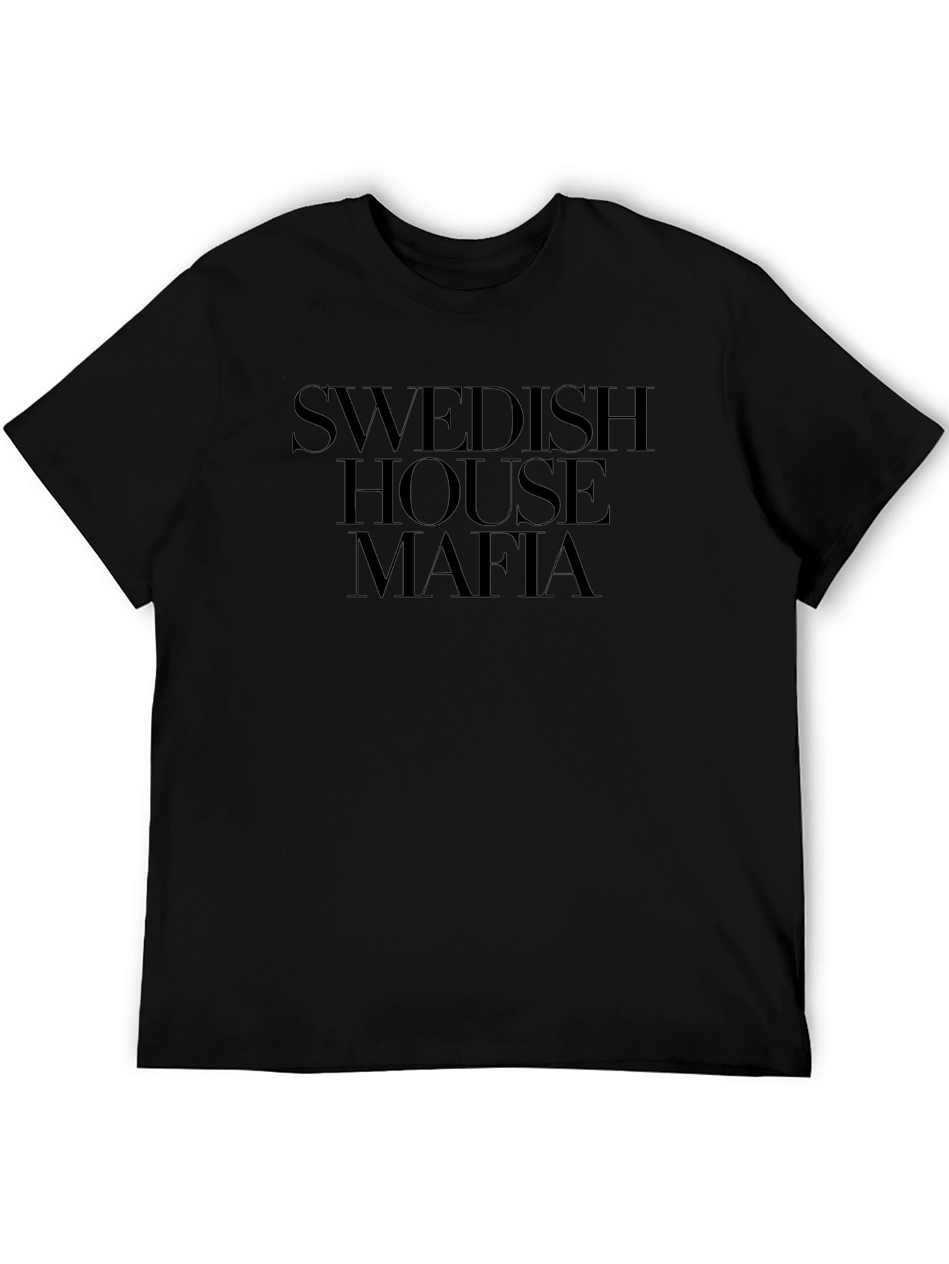 Swedish House Mafia Black Graphic Tee
