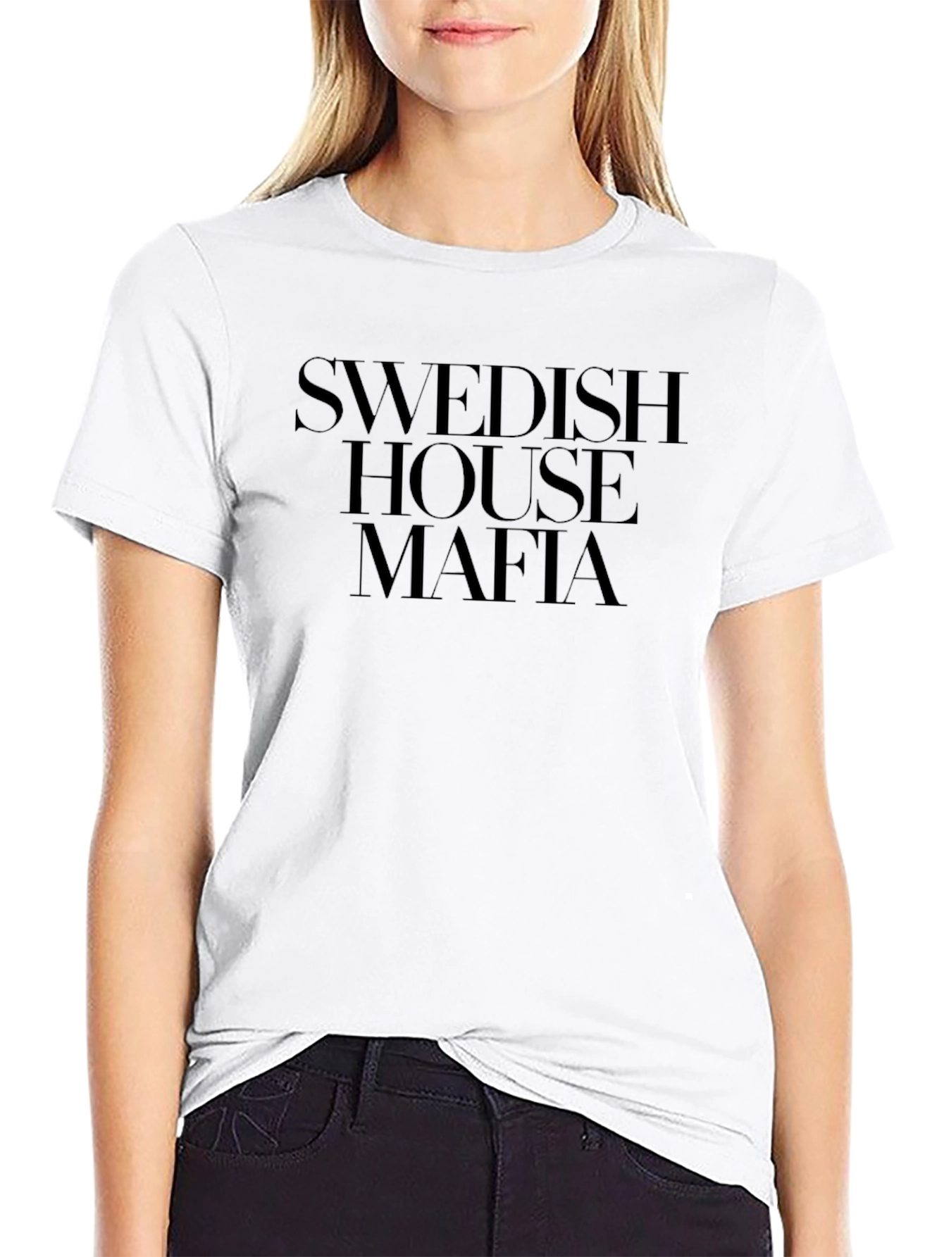 Swedish House Mafia Black Graphic Tee