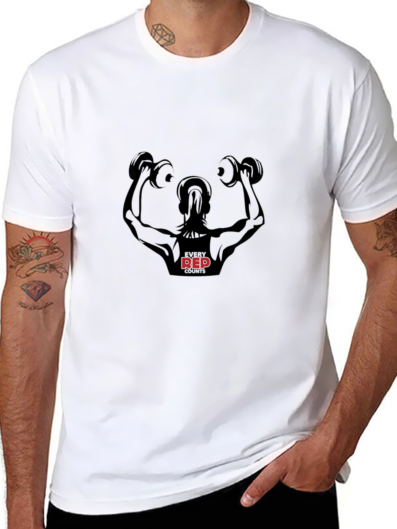 Every Rep Counts - Fitness T-Shirt