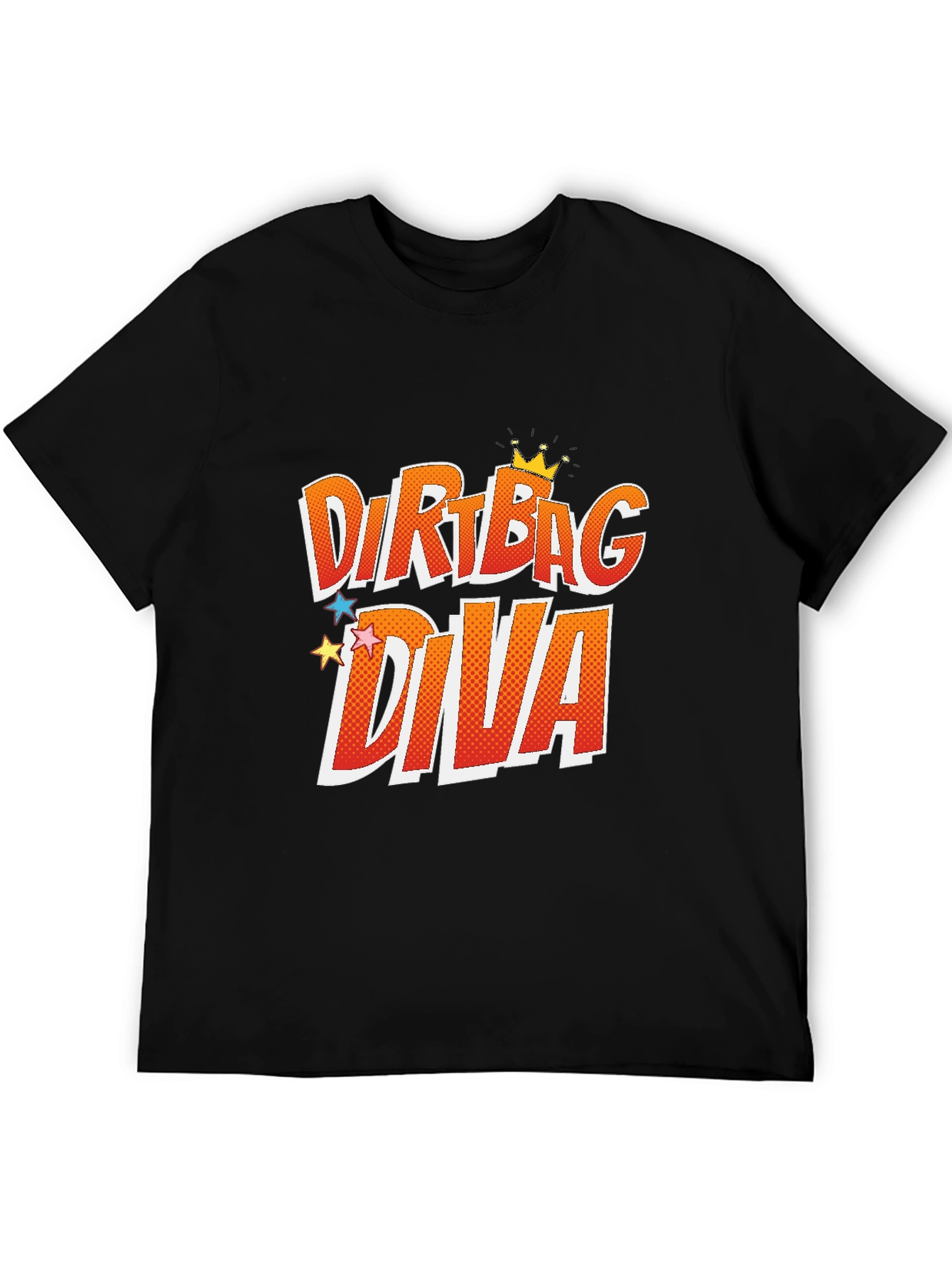 Dirtbag Diva Graphic T-Shirt - Trendy & Comfy