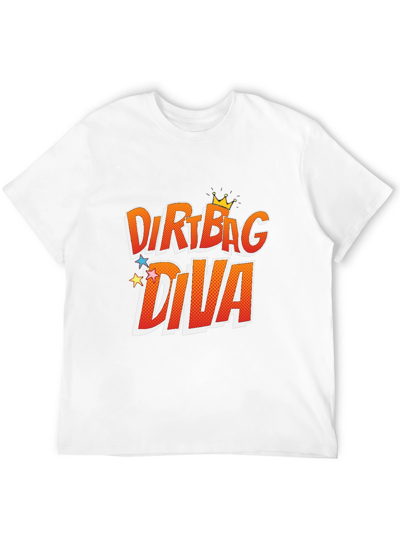 Dirtbag Diva Graphic T-Shirt - Trendy & Comfy