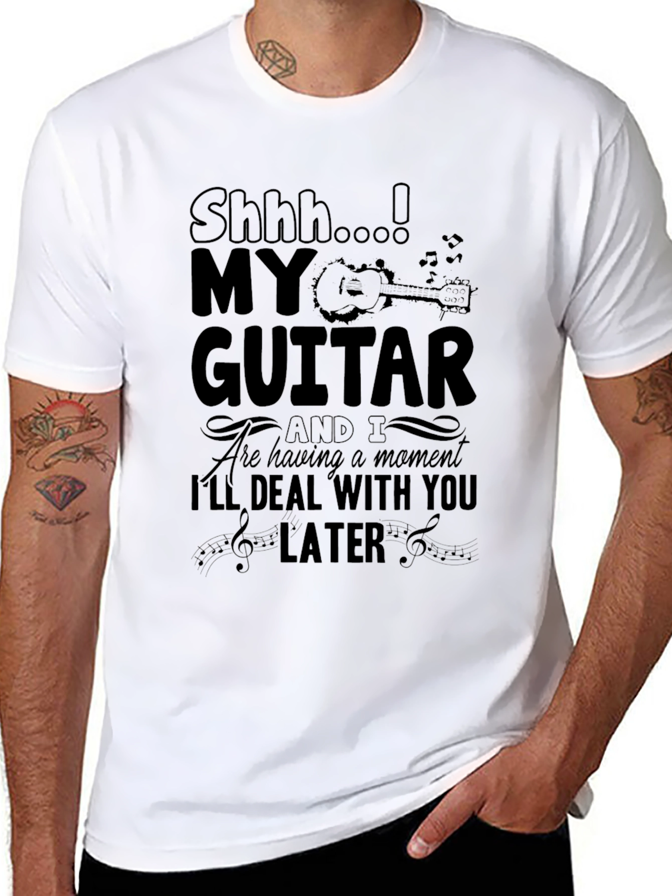 Shhh My Guitar T-Shirt