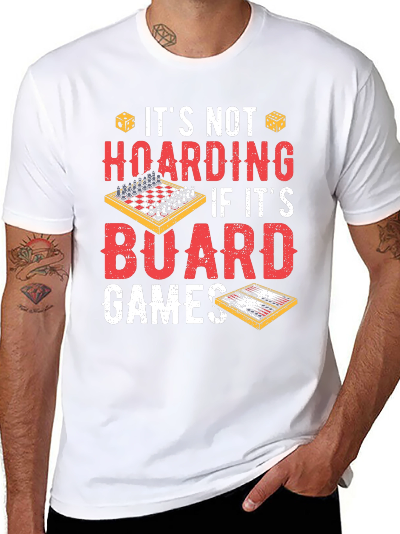 Board Game Lover T-Shirt - Funny Hoarding Tee