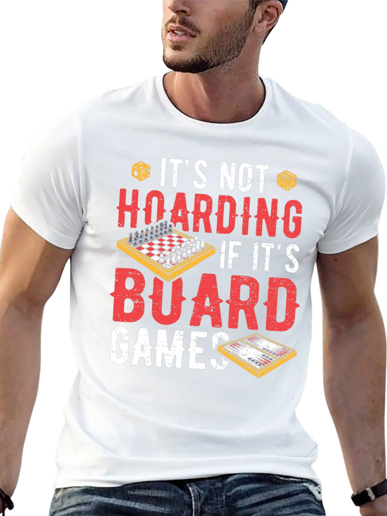 Board Game Lover T-Shirt - Funny Hoarding Tee