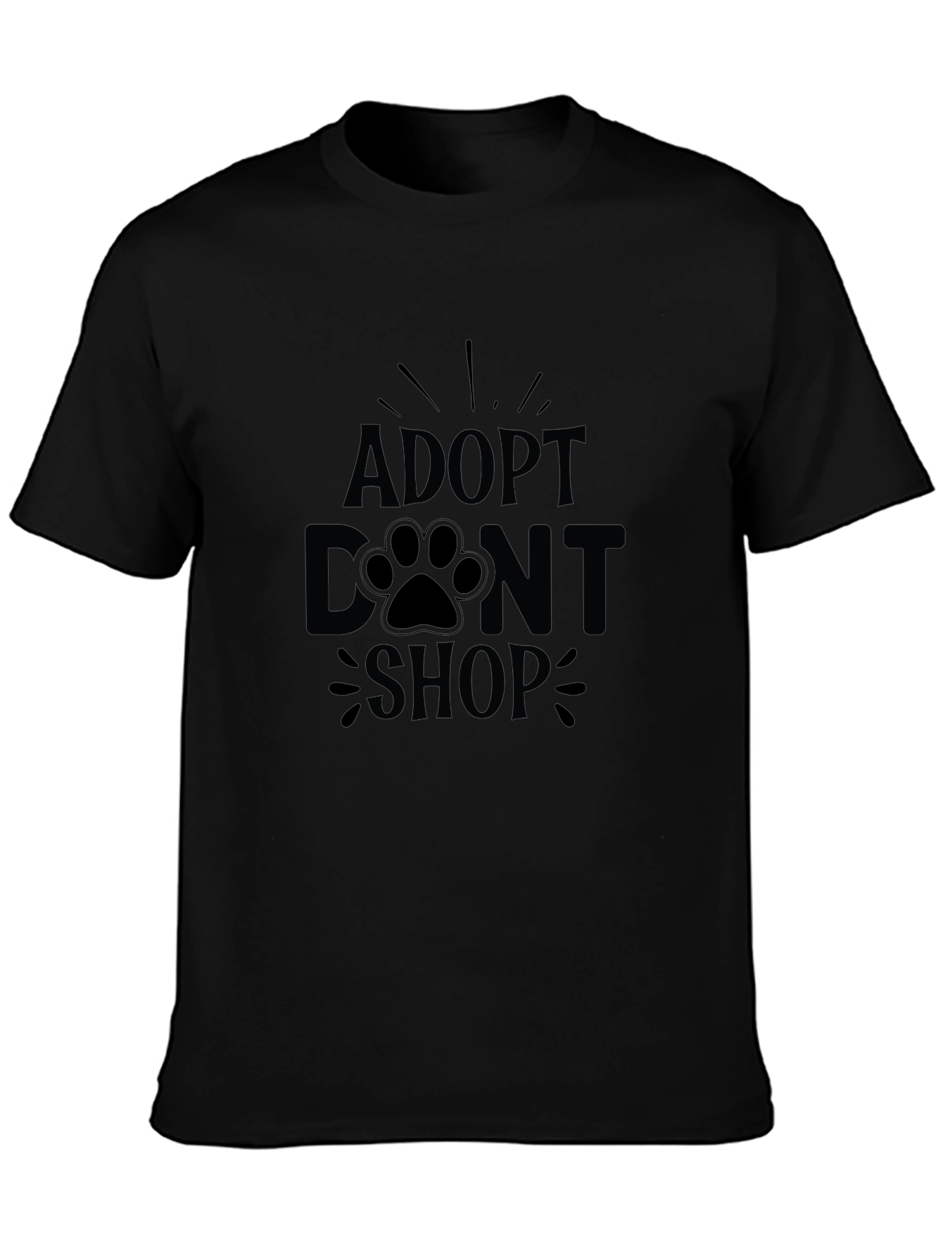 Adopt Dont Shop Graphic Tee
