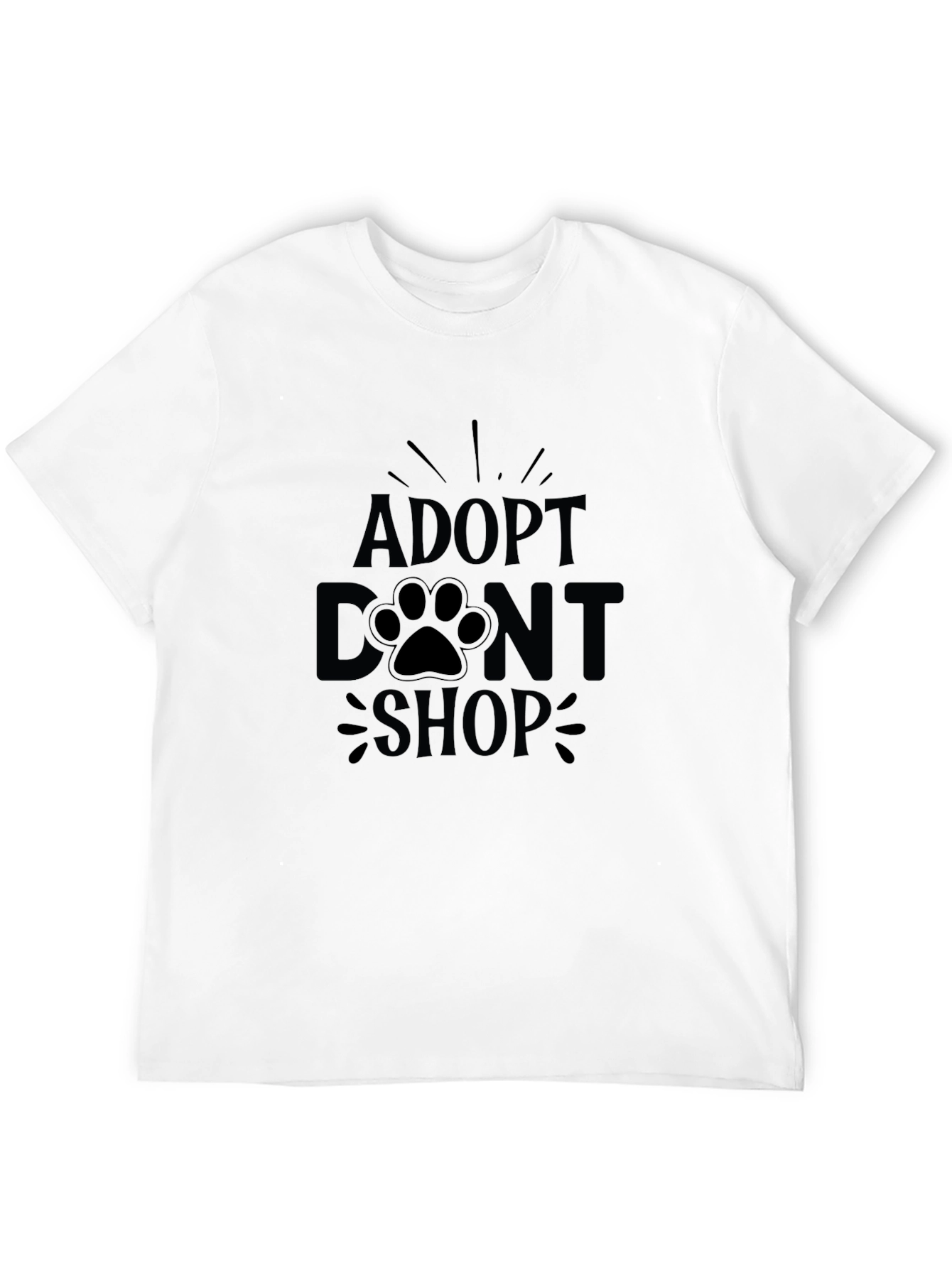 Adopt Dont Shop Graphic Tee