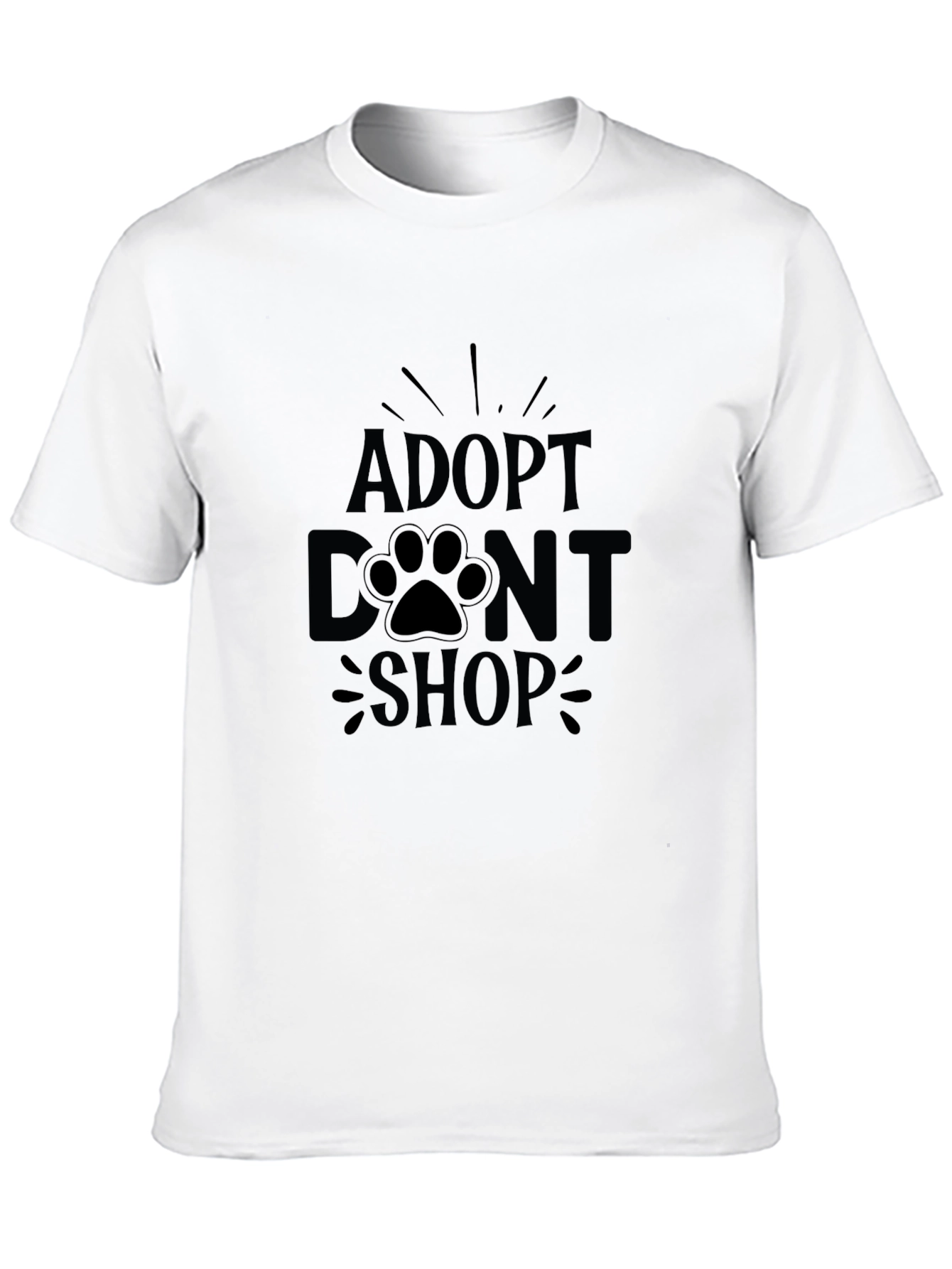 Adopt Dont Shop Graphic Tee