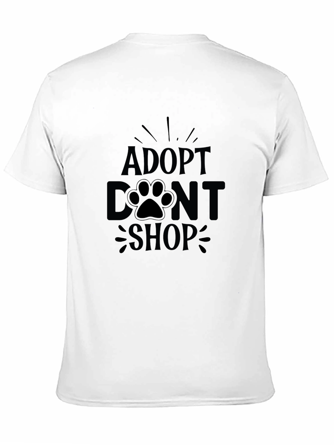 Adopt Dont Shop Graphic Tee