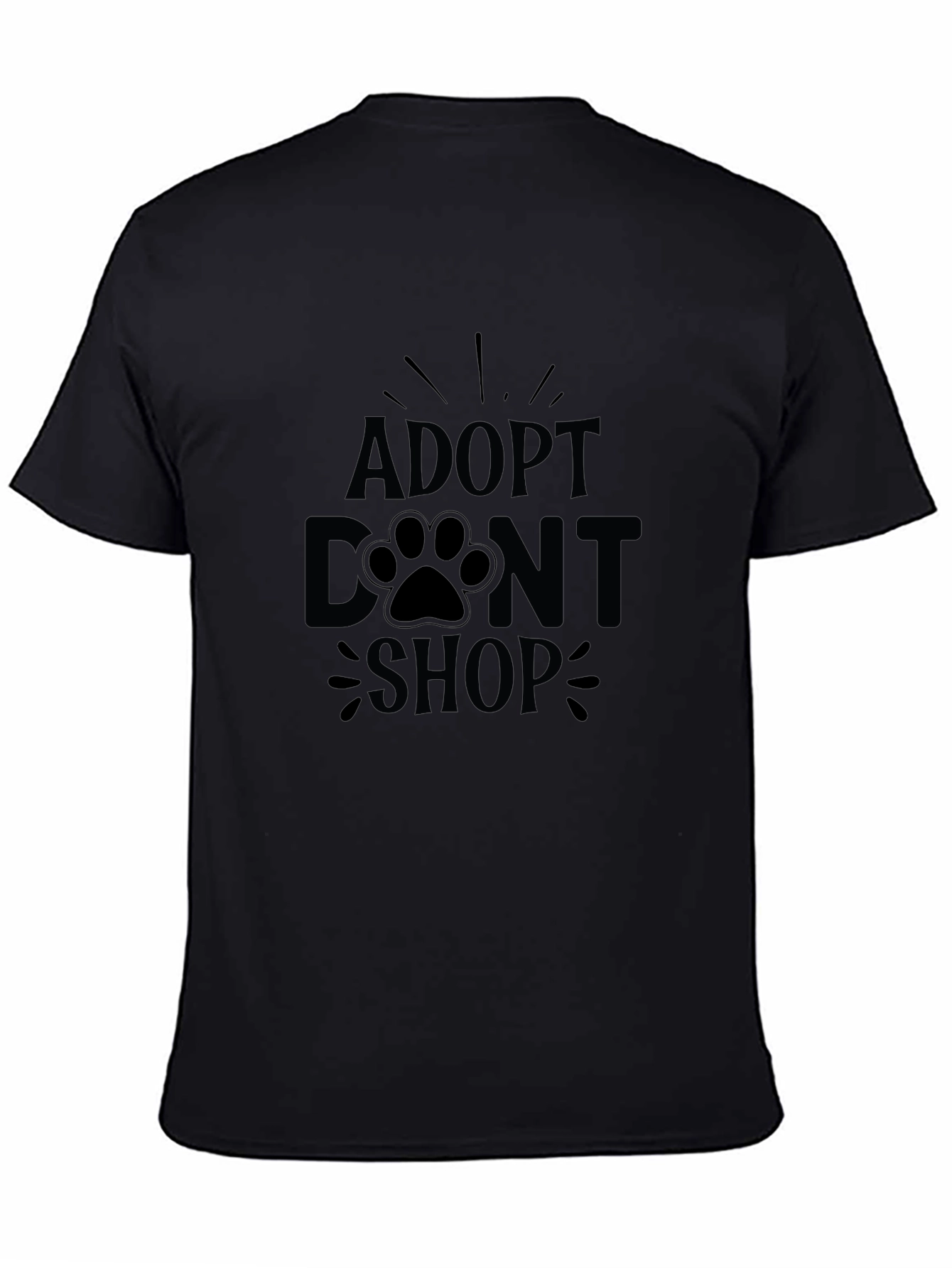 Adopt Dont Shop Graphic Tee